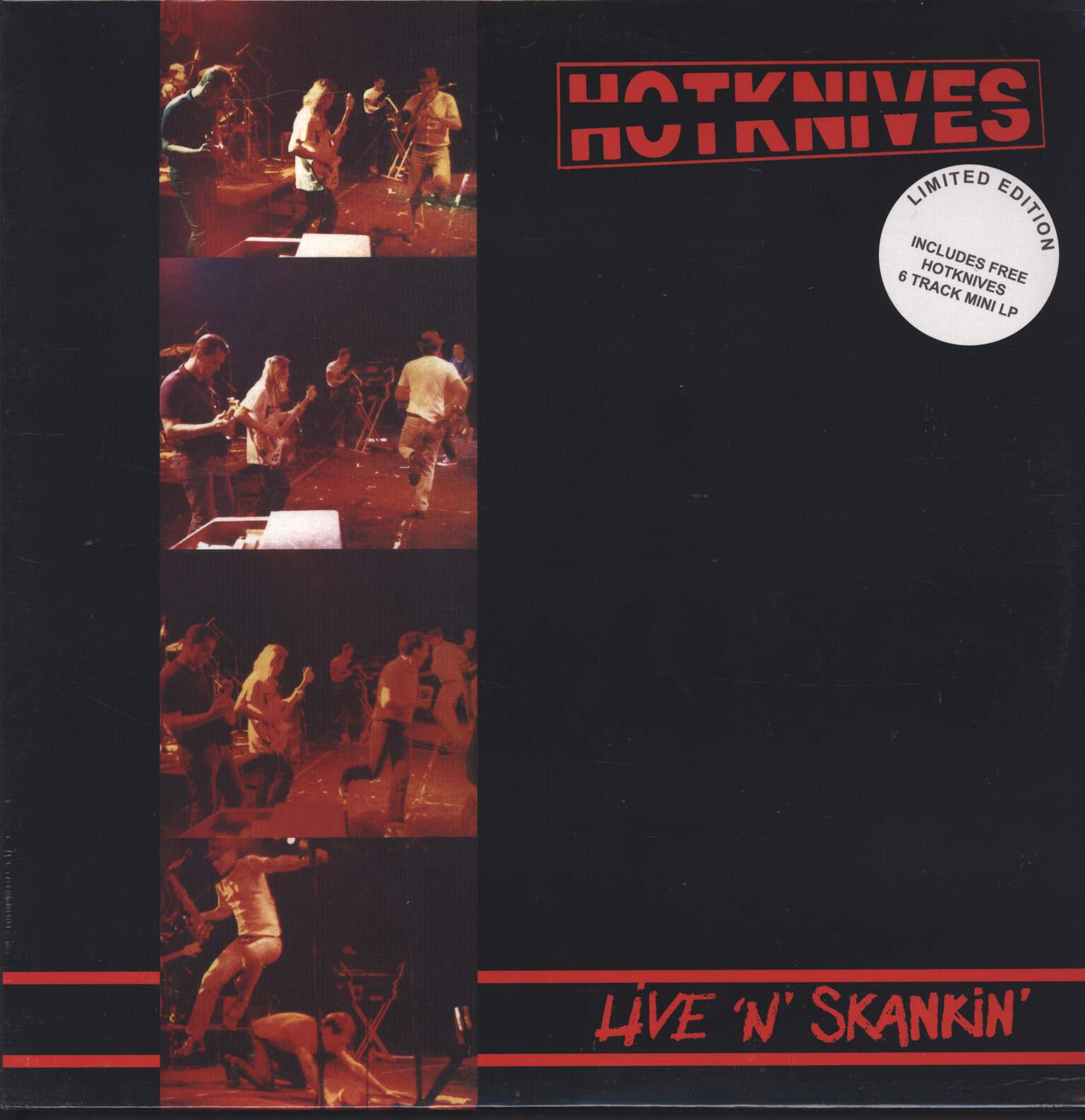 Hotknives: Live 'n' Skankin' LP + Live At The Horsham
