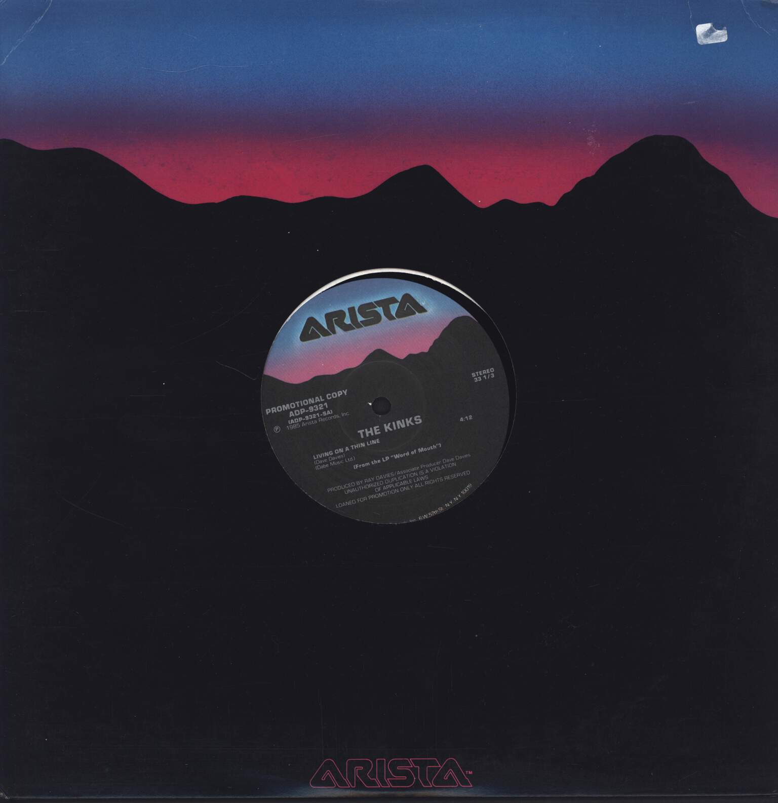 The Kinks: Living On A Thin Line / Sold Me Out