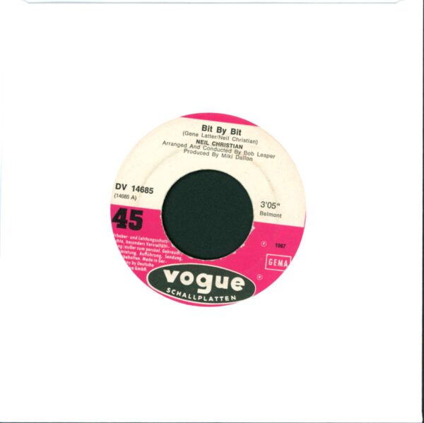 Neil Christian: Bit By Bit / Let Me Hear You Laugh