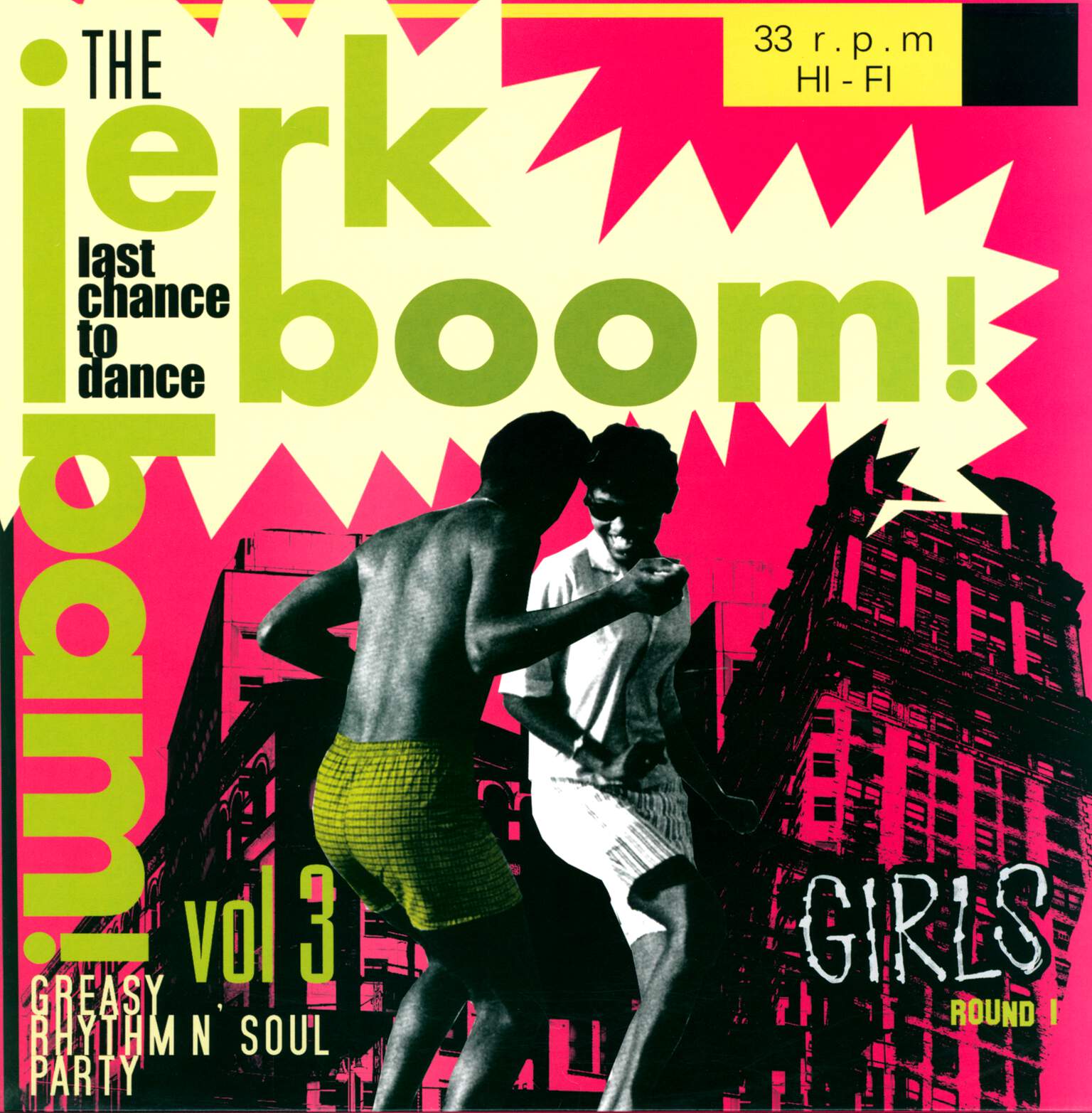 Various: Jerk Boom Bam! Vol 3 - Girls Round 1