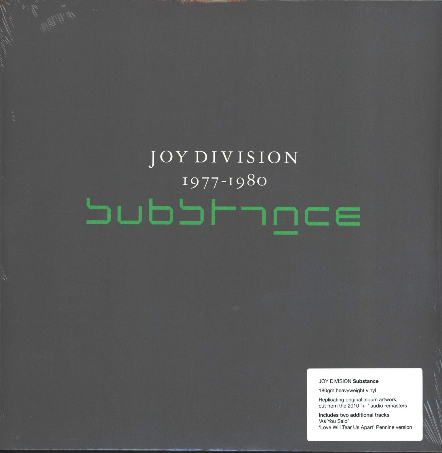 Joy Division: Substance