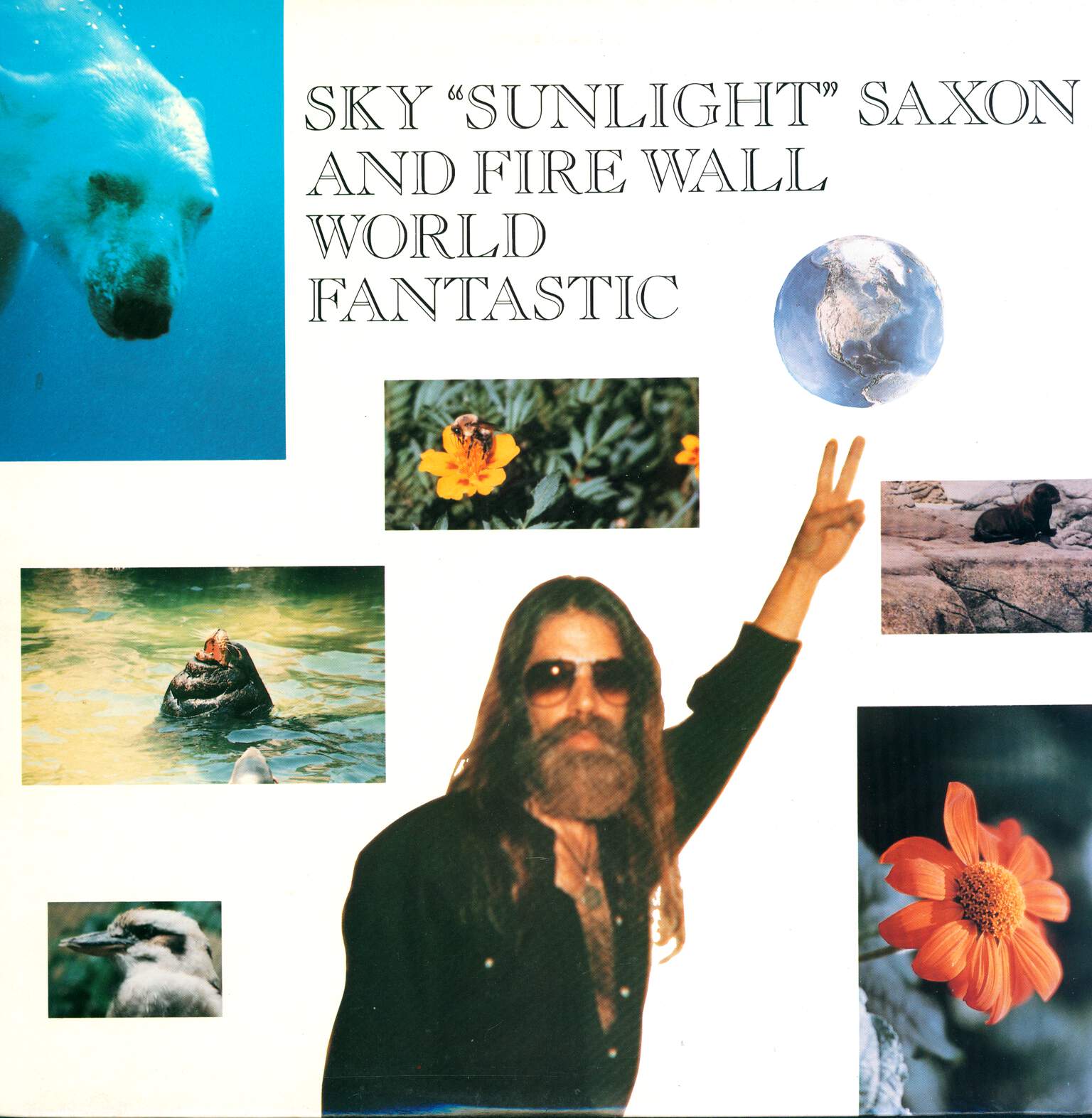 Sky Saxon / Fire Wall: World Fantastic