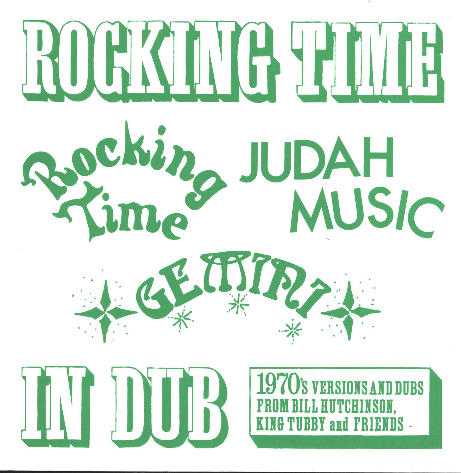 Bill Hutchinson / King Tubby: Rocking Time In Dub