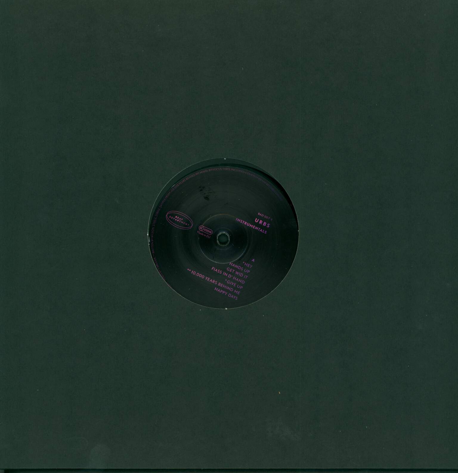 Urbs: Urbs Instrumentals