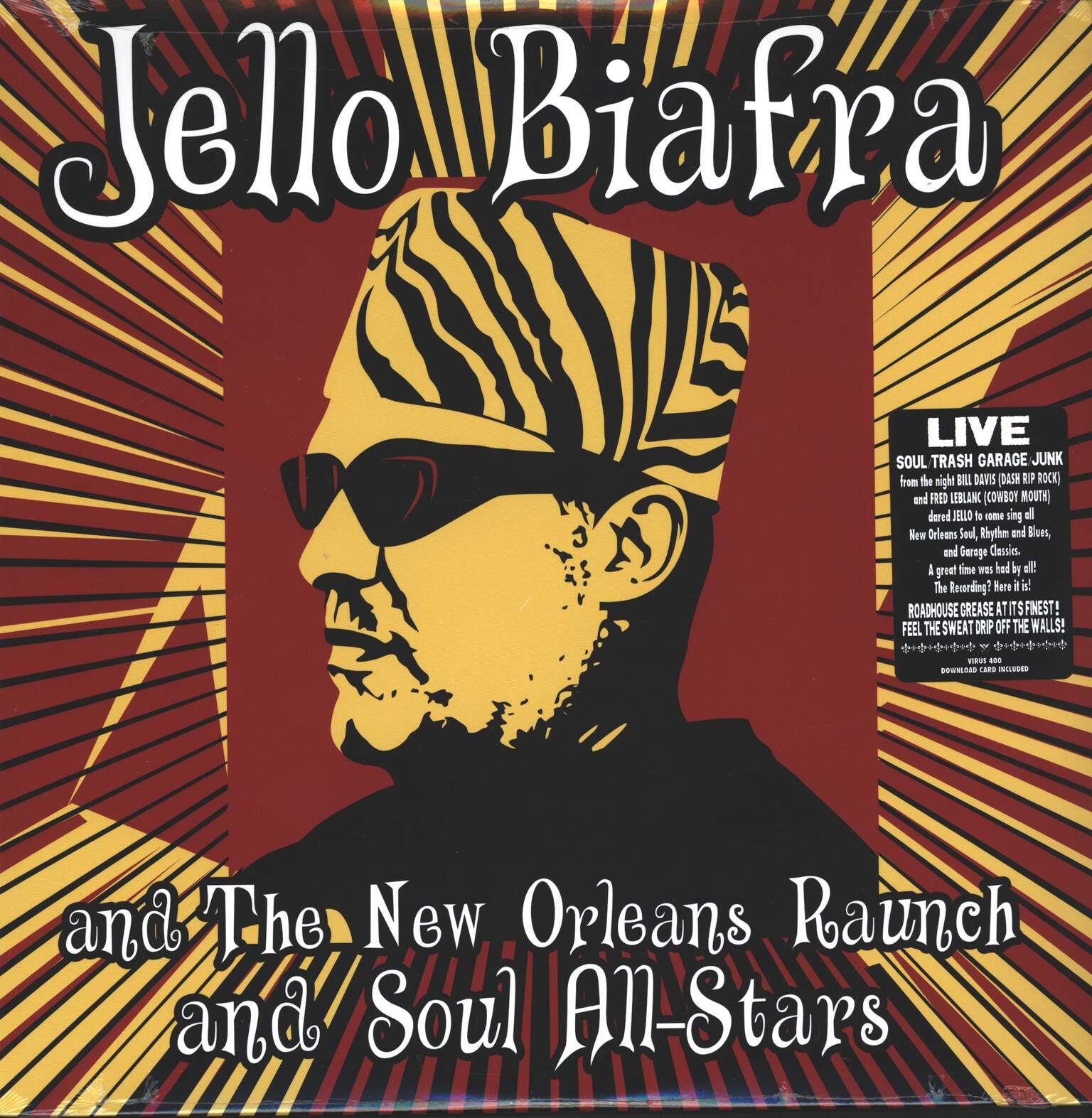 Jello Biafra And The New Orleans Raunch And Soul All-Stars: Walk On Jindal's Splinters