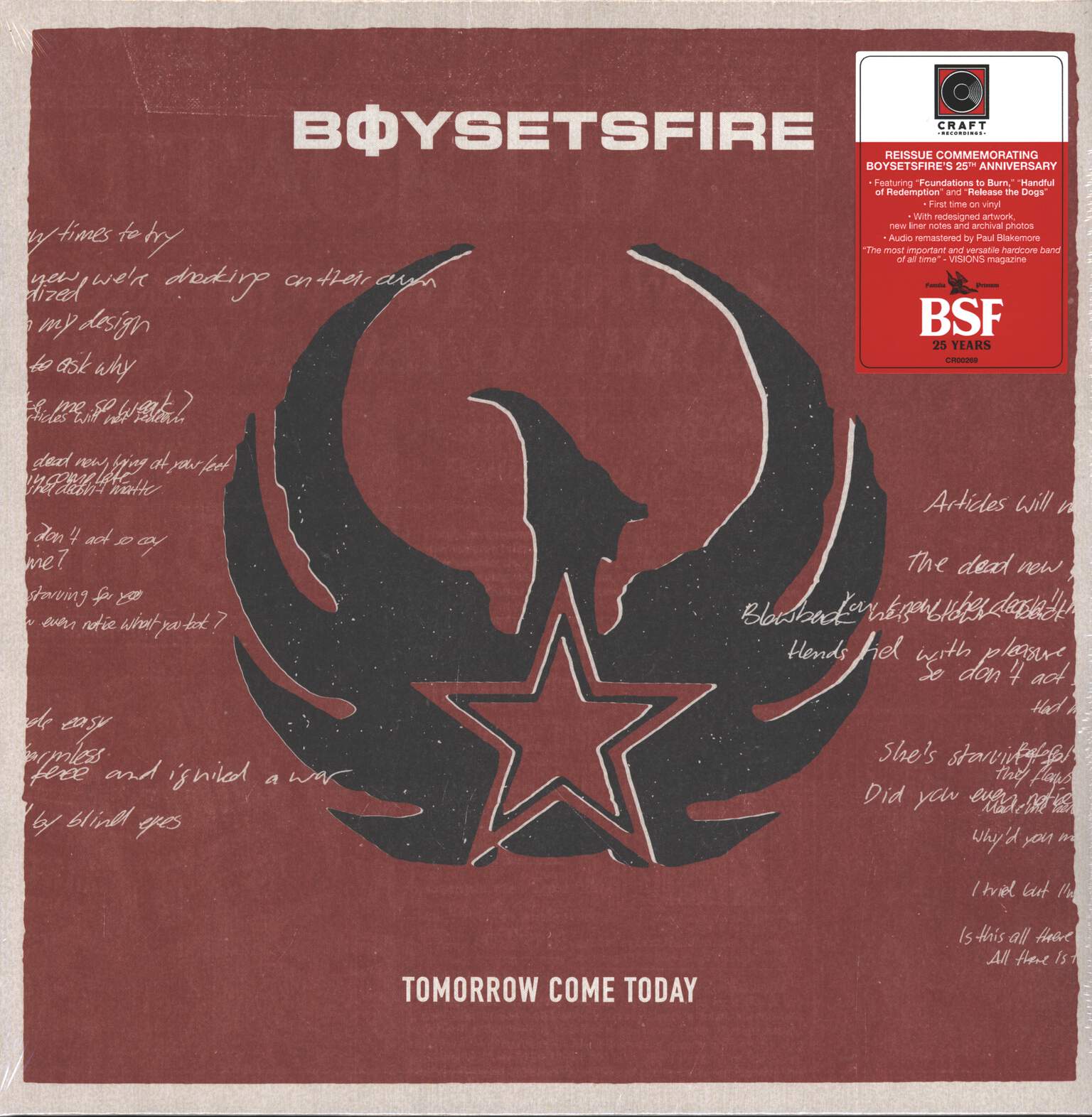 Boysetsfire: Tomorrow Come Today