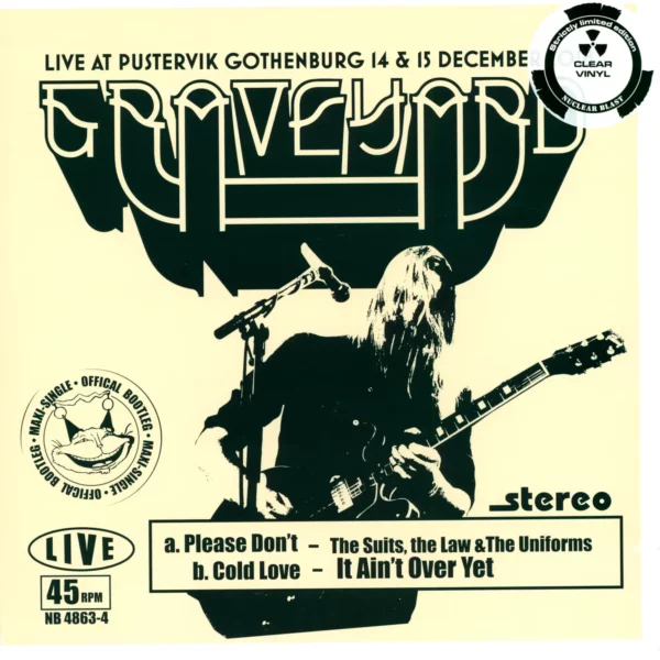 Graveyard: Live At Pustervik Gothenburg 14 & 15 December 2018