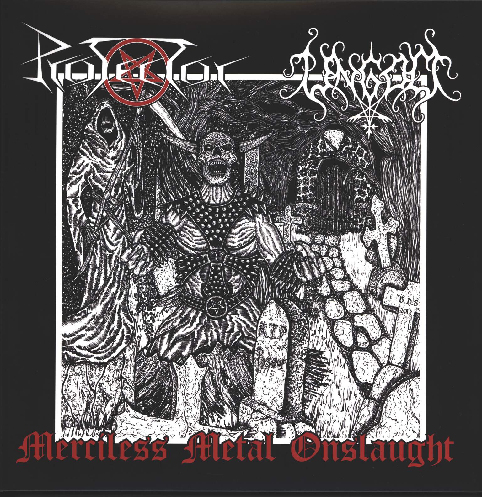 Protector / Ungod: Merciless Metal Onslaught