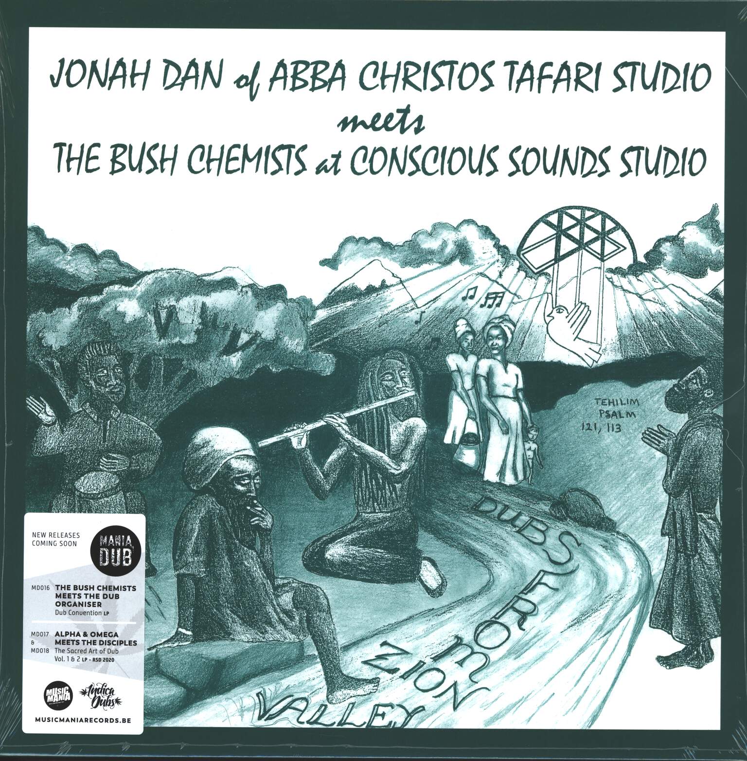 Jonah Dan / The Bush Chemists: Dubs From Zion Valley
