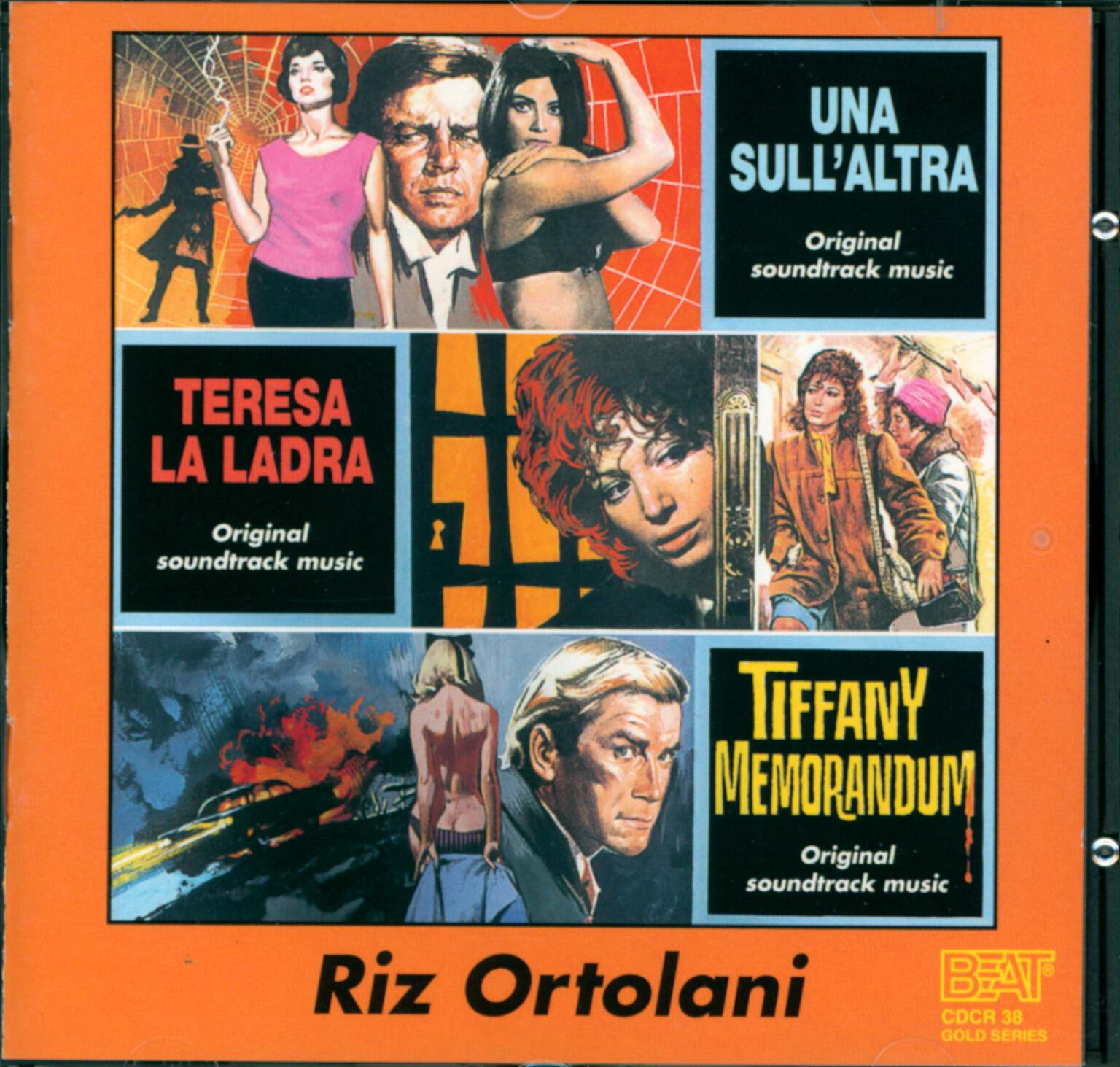 Riz Ortolani: Una Sull'Altra / Teresa La Ladra / Tiffany Memorandum (Original Soundtrack Music From The Films)