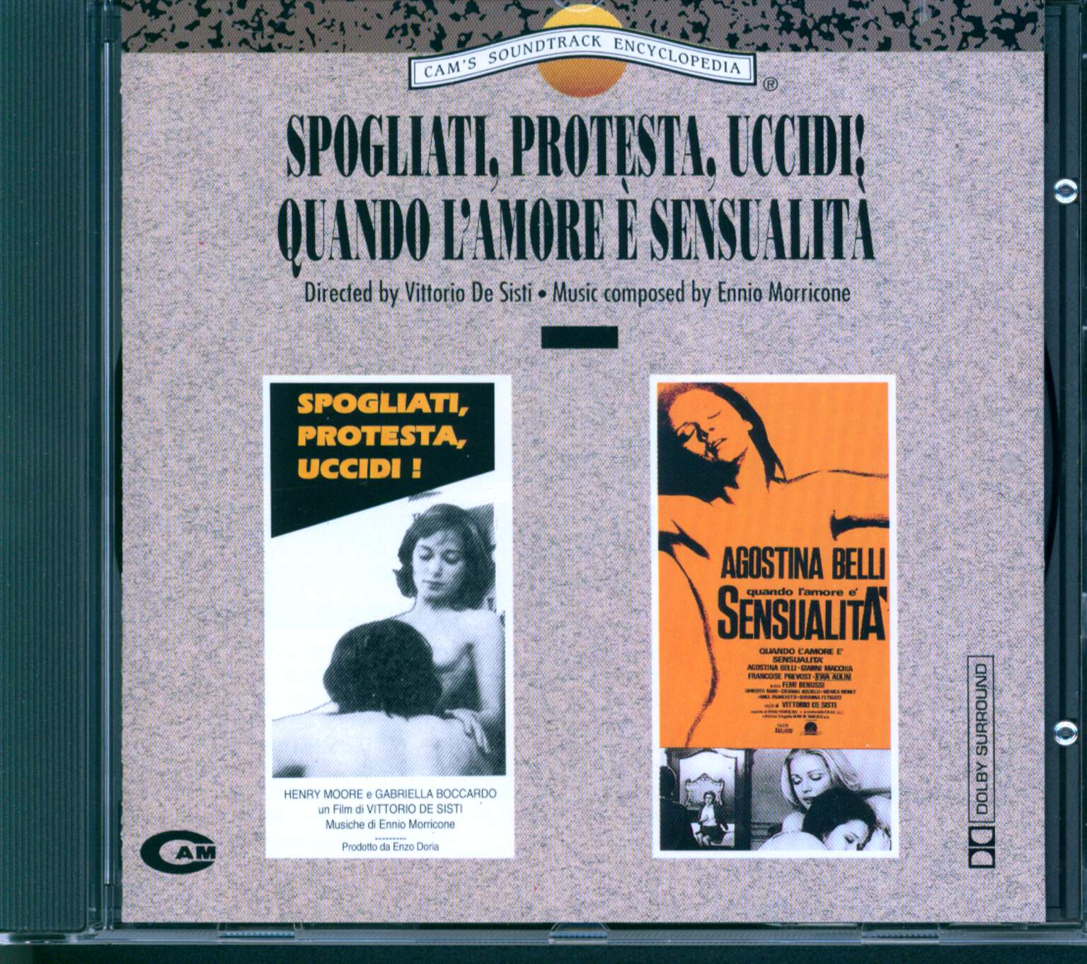 Ennio Morricone: Spogliati, Protesta, Uccidi! / Quando L'Amore è Sensualità