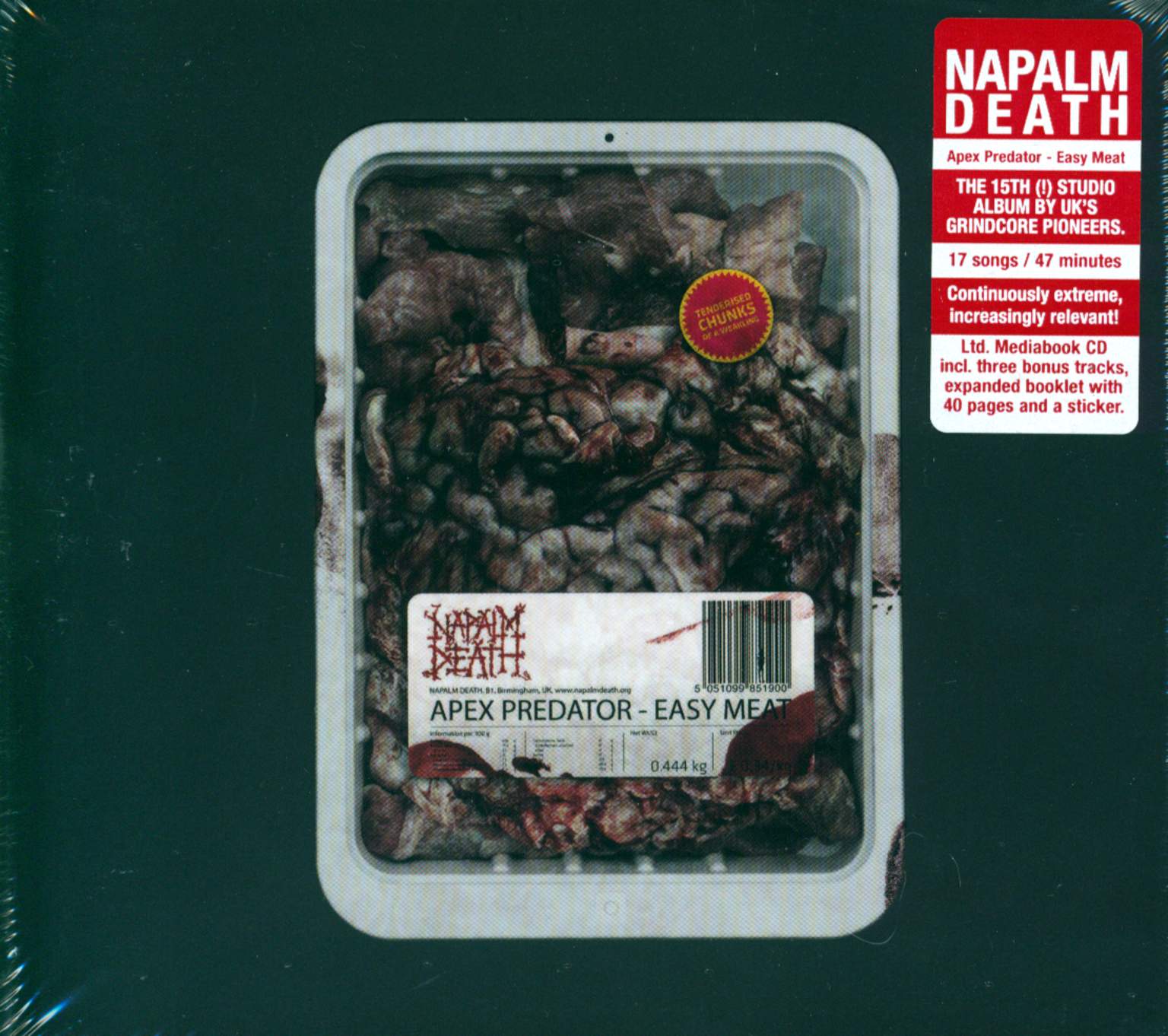 Napalm Death: Apex Predator - Easy Meat