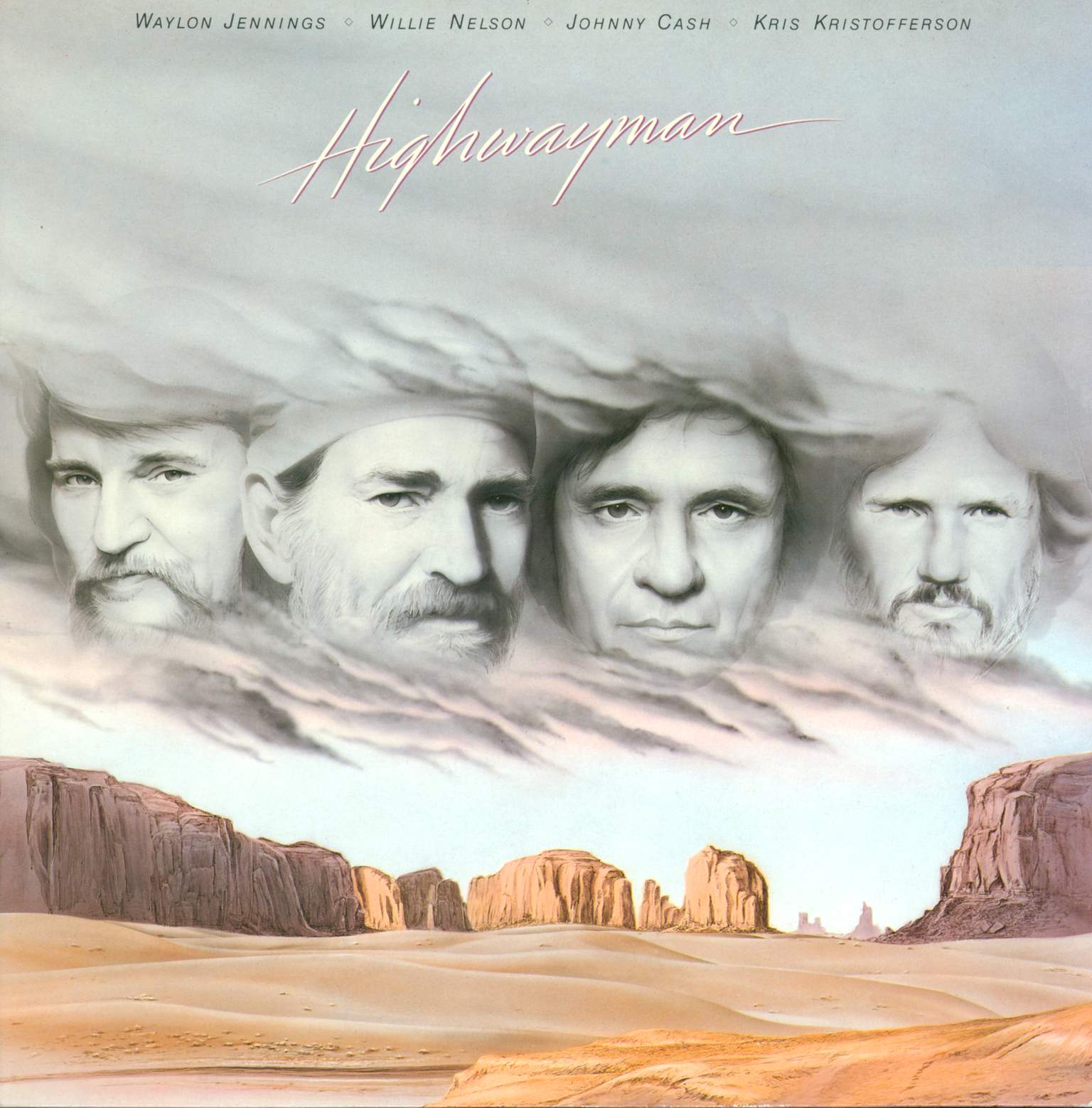 Waylon Jennings / Willie Nelson / Johnny Cash / Kris Kristofferson: Highwayman