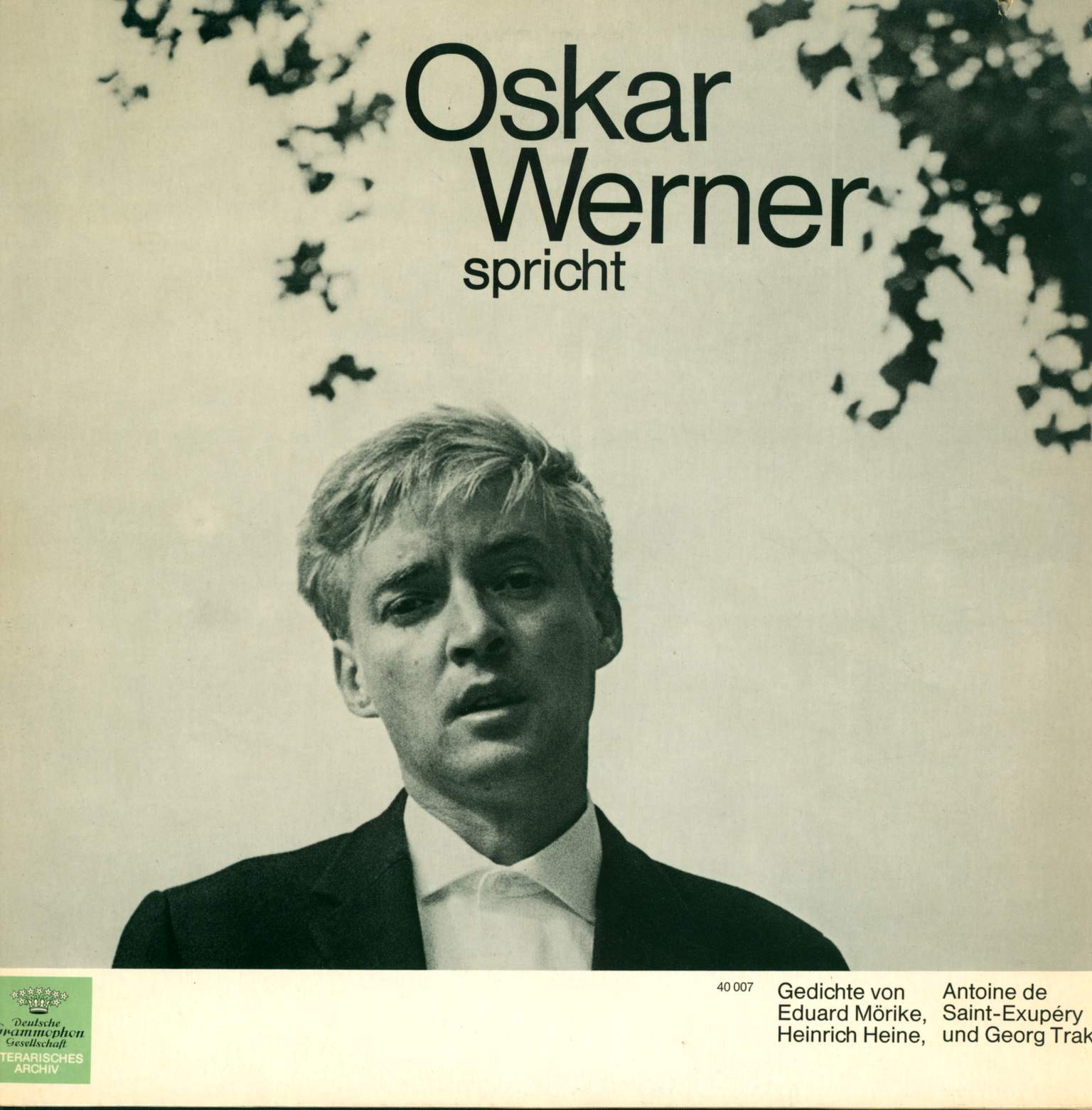 Oskar Werner: Spricht Gedichte