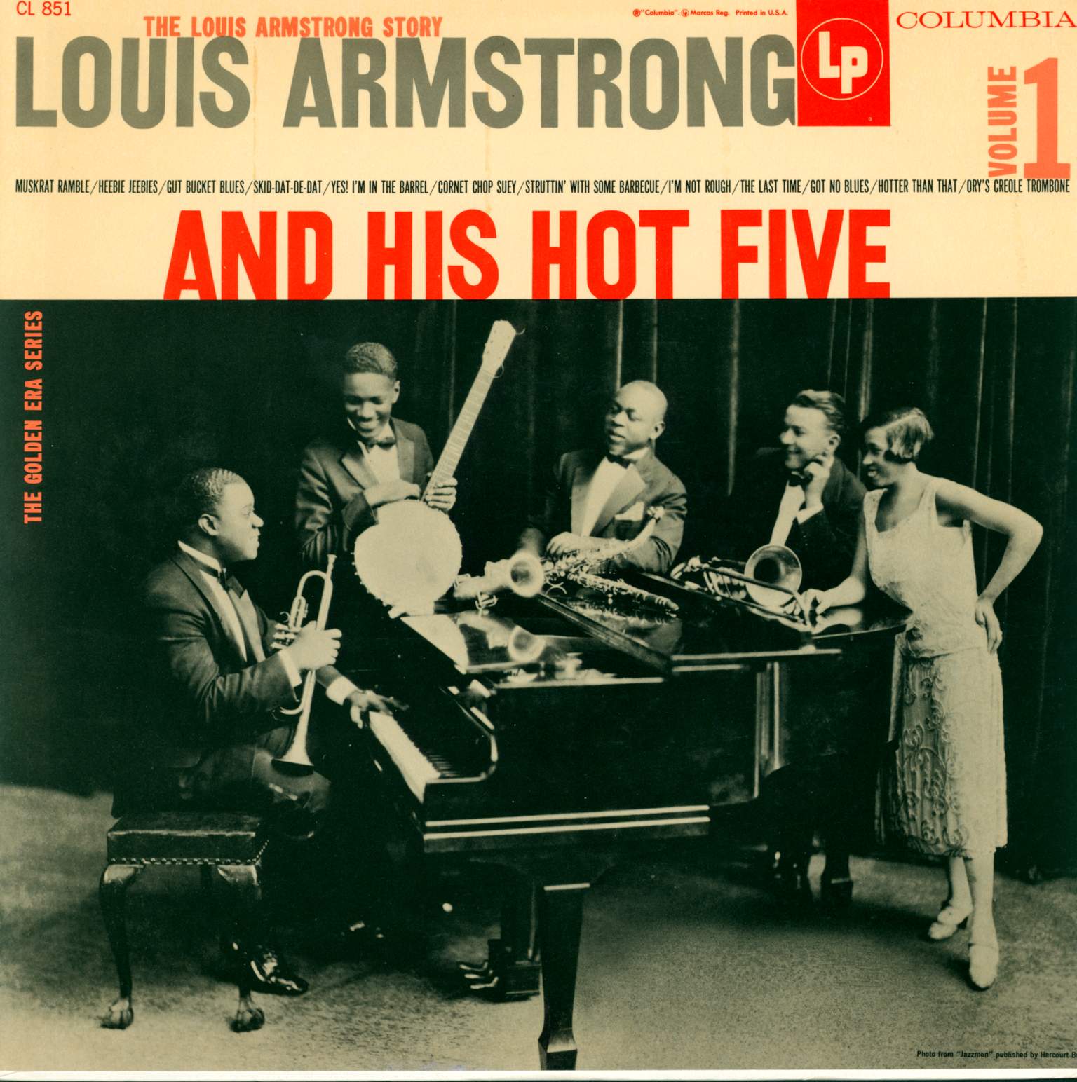 Louis Armstrong & His Hot Five: The Louis Armstrong Story - Vol.1