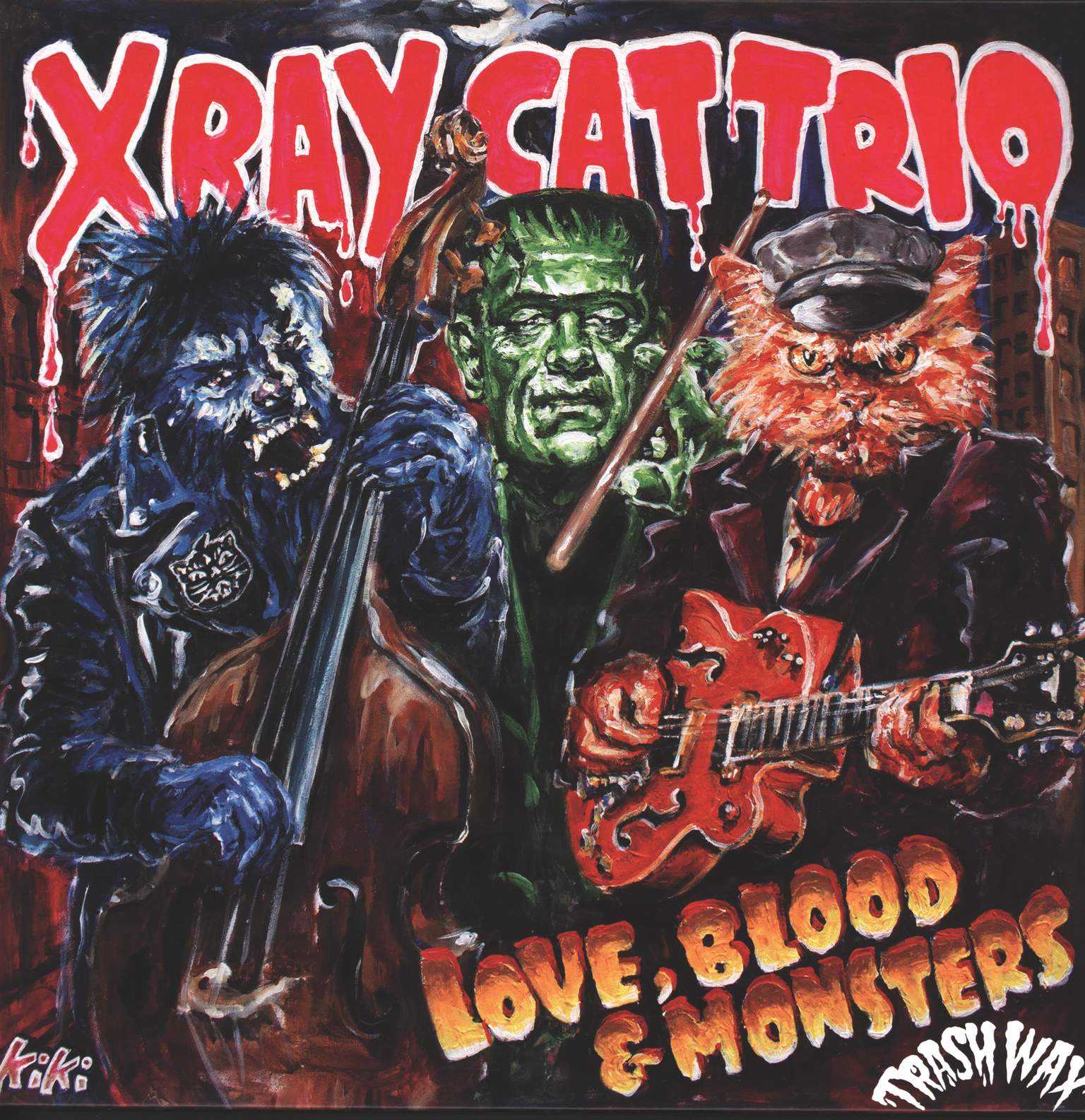 X Ray Cat Trio: Love, Blood & Monsters