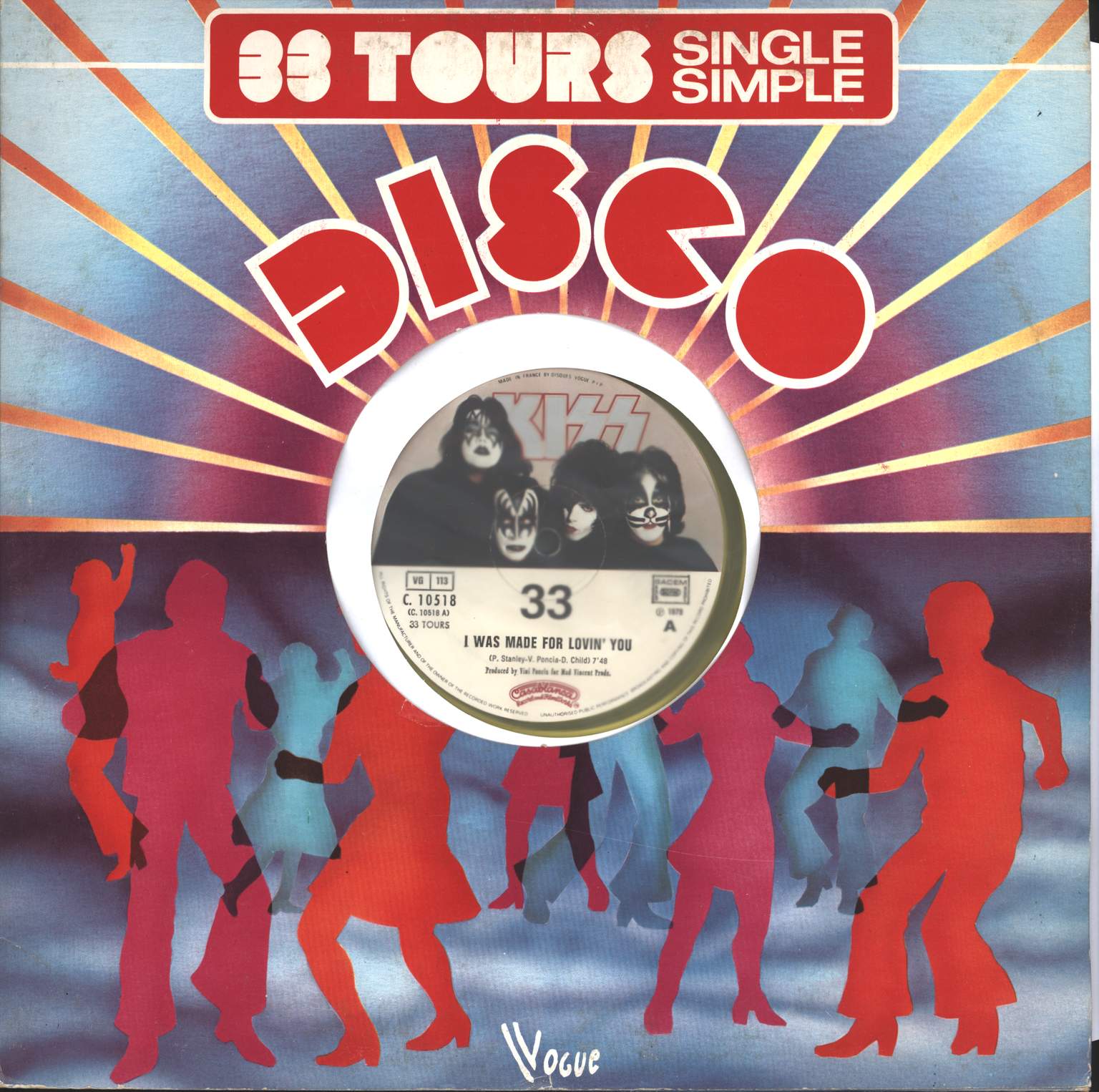 Kiss: I Was Made For Lovin' You