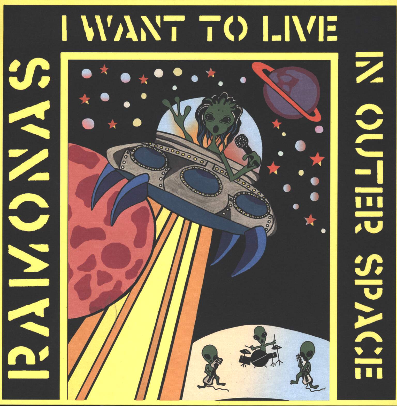 Ramonas: I Want To Live In Outer Space