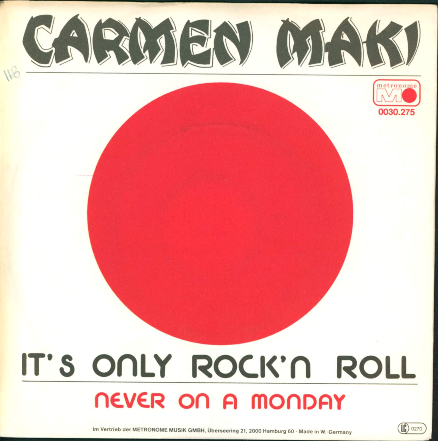 Carmen Maki: It's Only Rock'n Roll