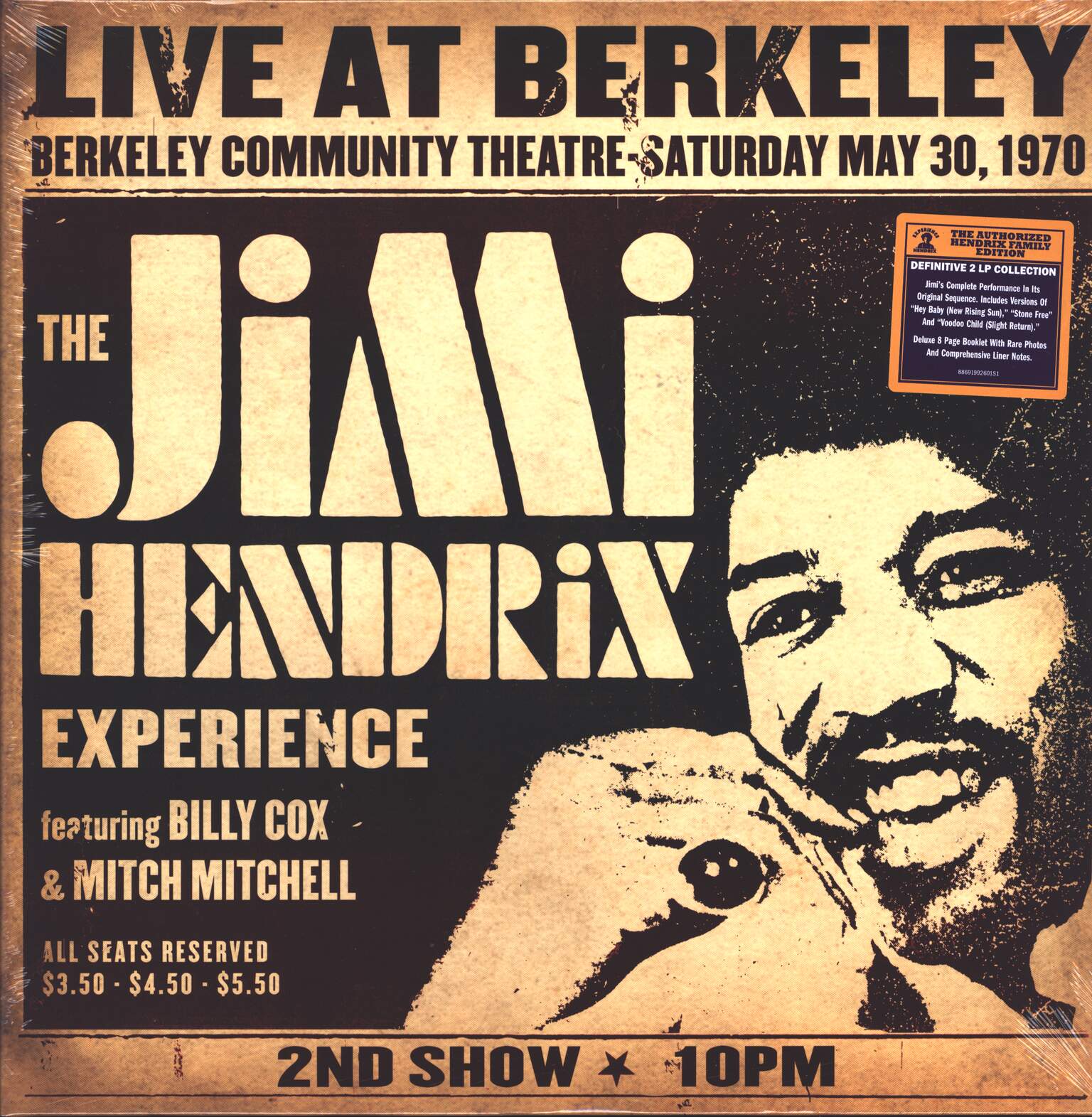 The Jimi Hendrix Experience: Live At Berkeley