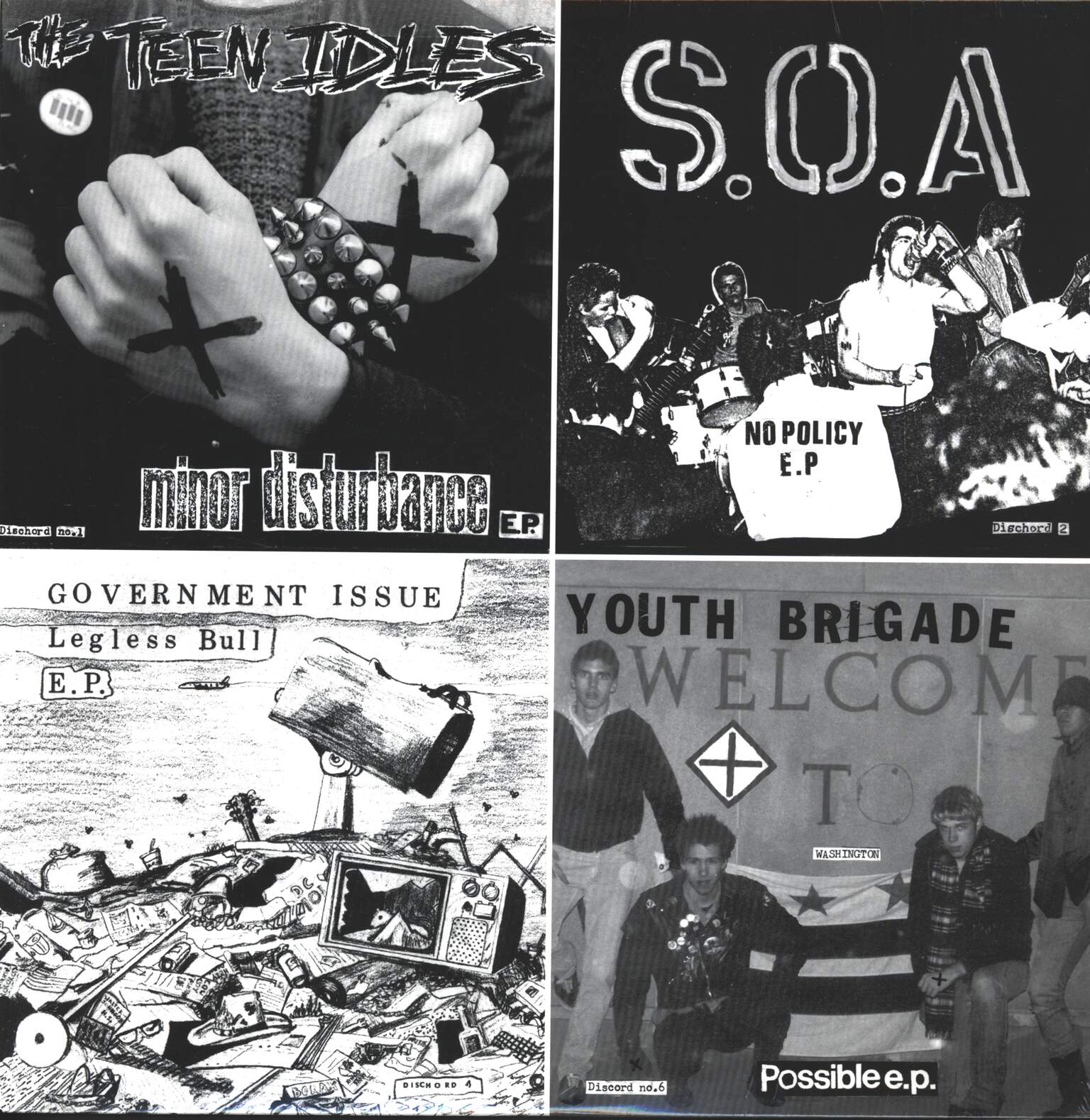 Various: Four Old Seven Inches On A Twelve Inch