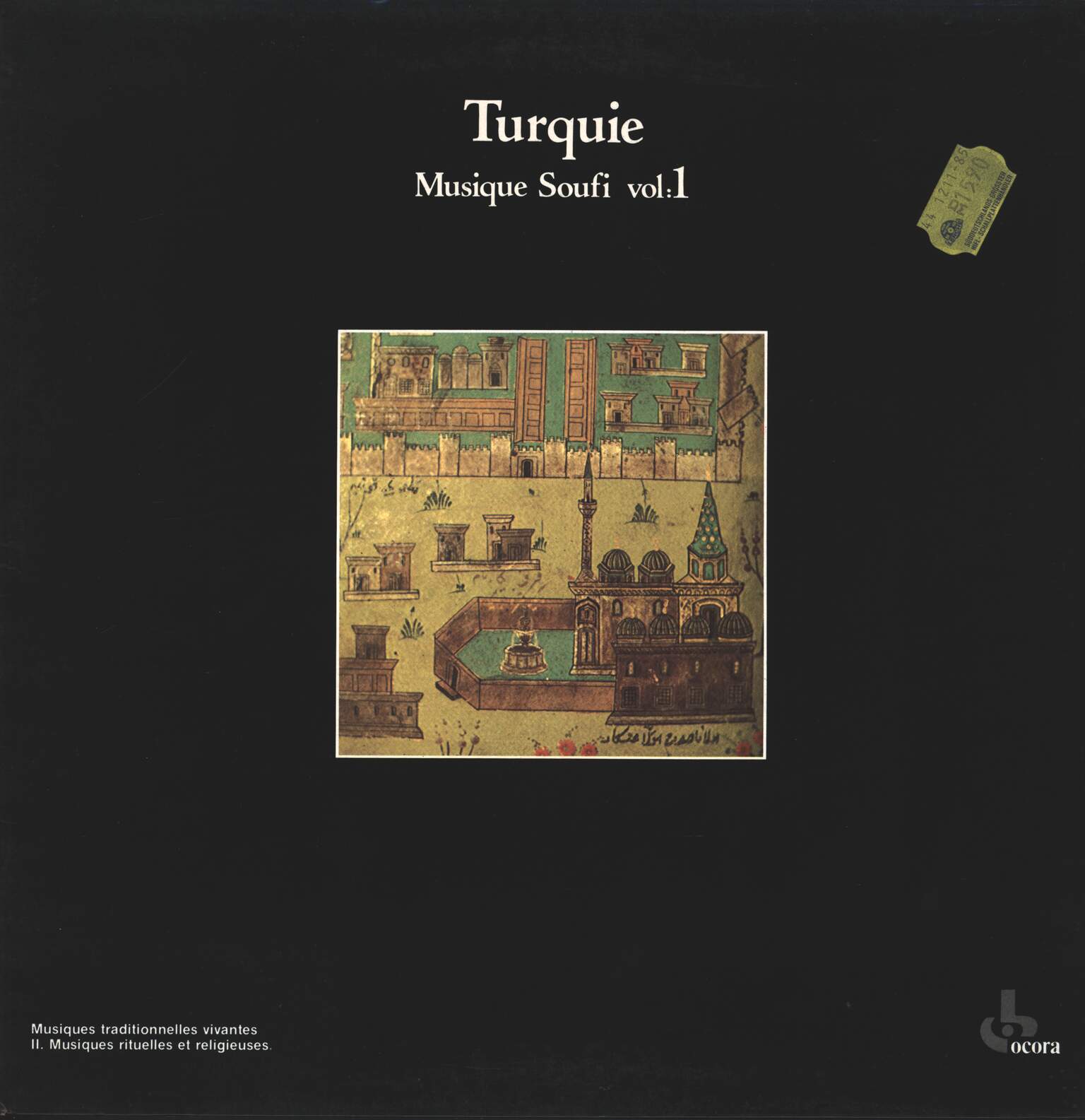 Kudsi Erguner / Nezih Uzel: Turquie - Musique Soufi Vol:1
