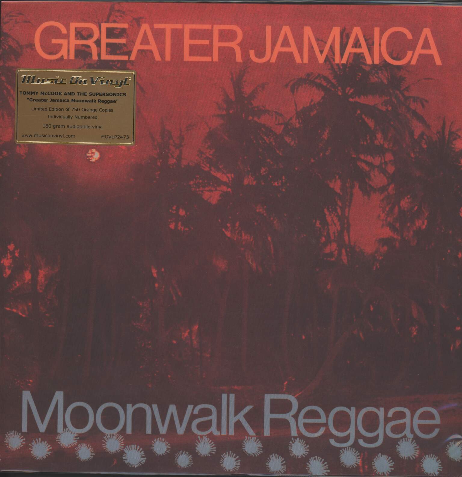 Tommy McCook & The Supersonics: Greater Jamaica Moonwalk Reggae