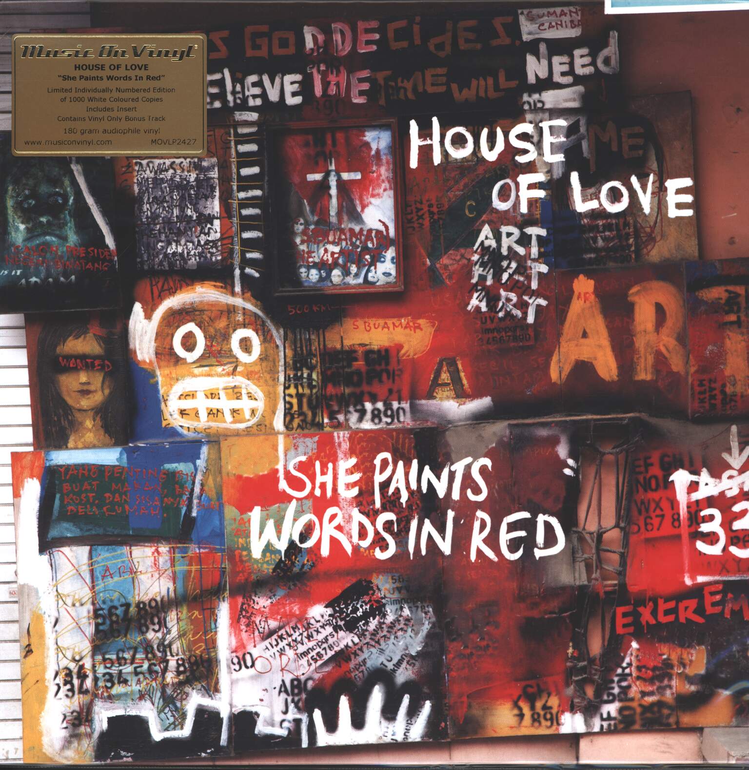 The House Of Love: She Paints Words In Red