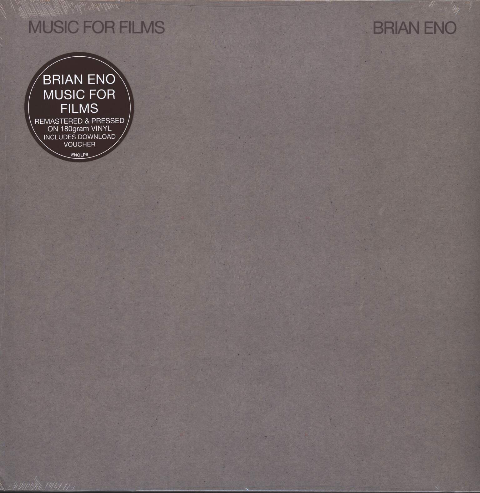 Brian Eno: Music For Films