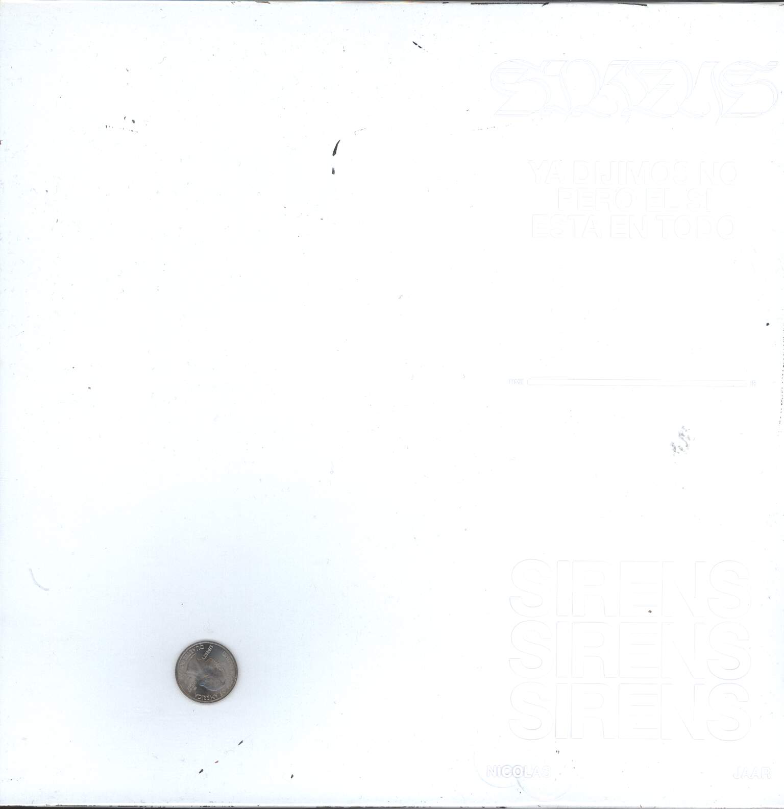 Nicolas Jaar: Sirens
