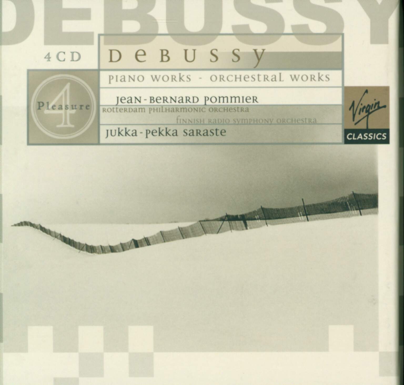 Claude Debussy / Jean-Bernard Pommier / Rotterdams Philharmonisch Orkest / Radion Sinfoniaorkesteri / Jukka-Pekka Saraste: Piano Works - Orchestral Works
