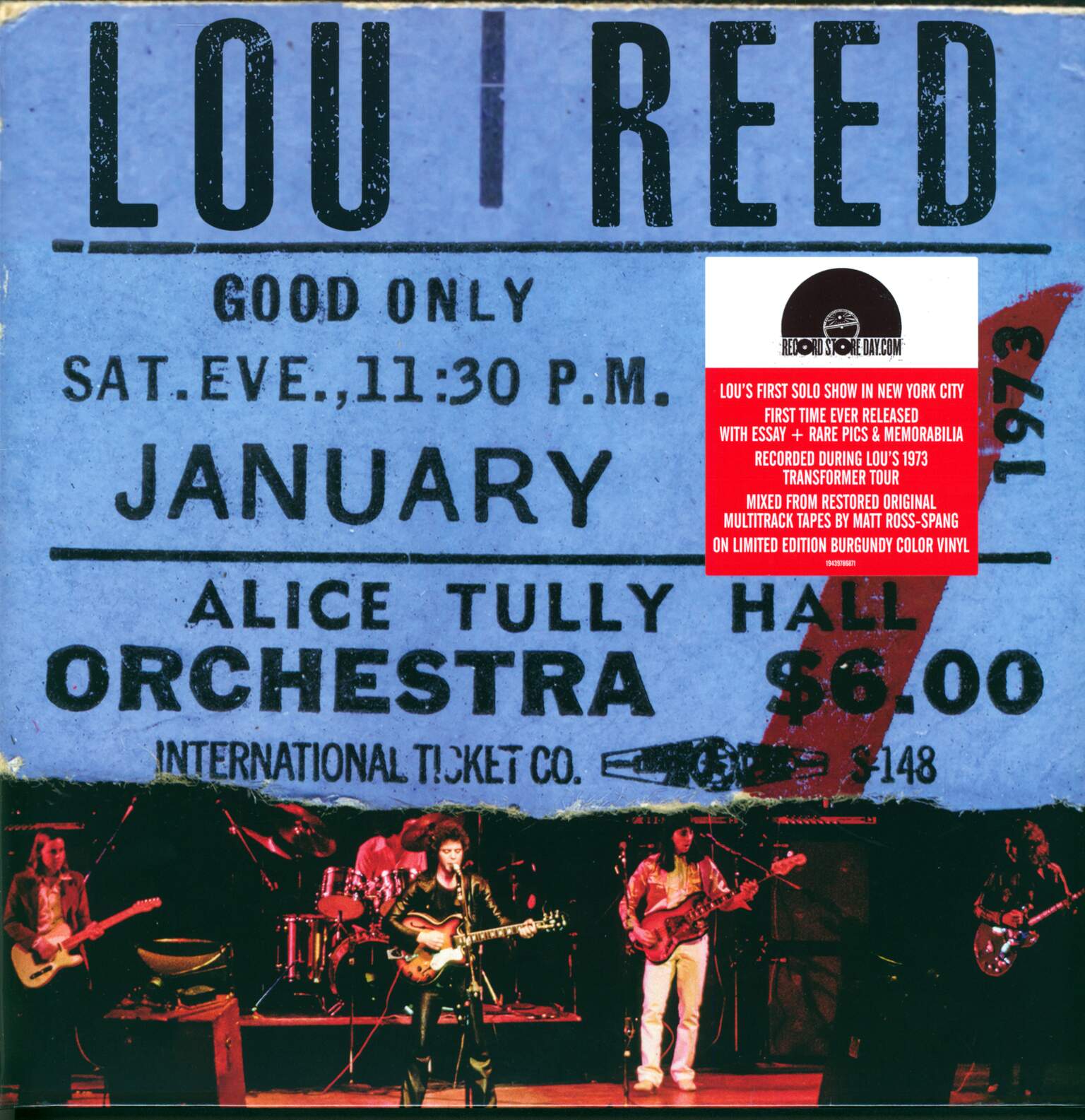 Lou Reed: Live At Alice Tully Hall