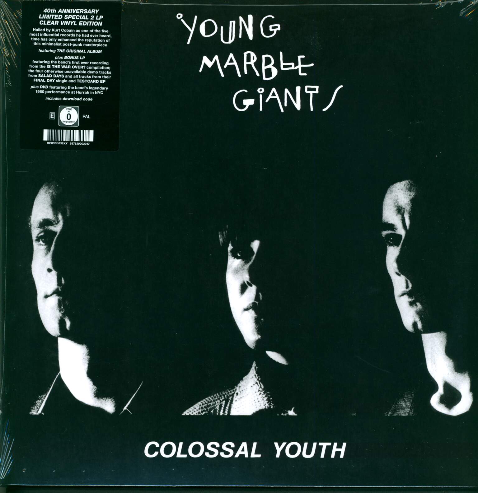 Young Marble Giants: Colossal Youth / Hurrah, New York, Nov. '80