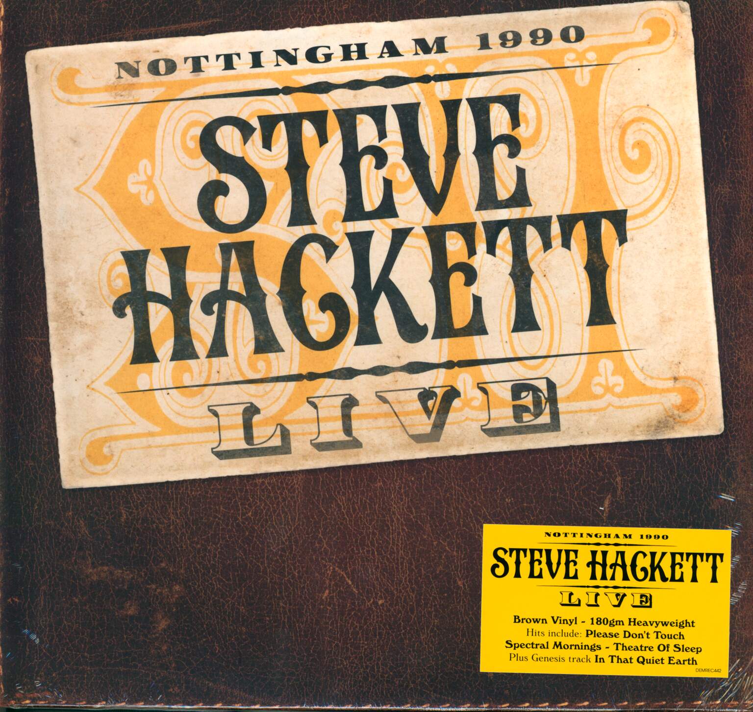 Steve Hackett: Live - Nottingham 1990