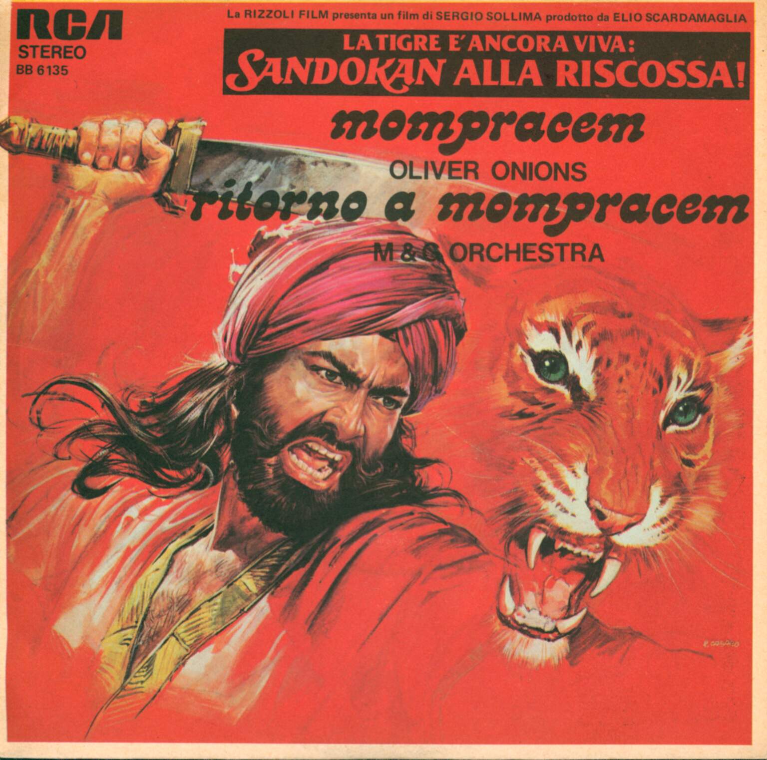 Oliver Onions / Guido & Maurizio De Angelis Orchestra: Mompracem / Ritorno A Mompracem