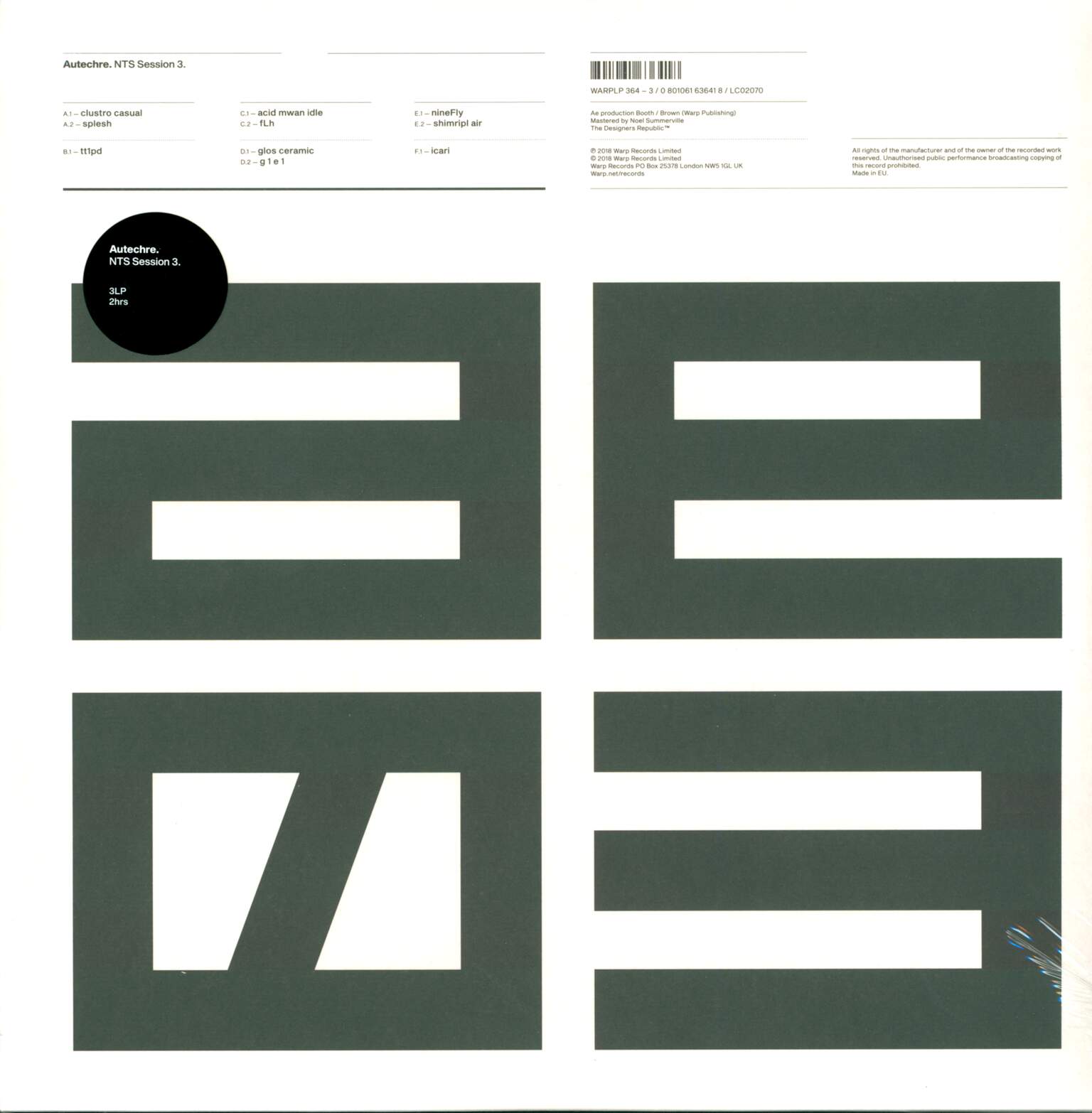 Autechre: NTS Session 3
