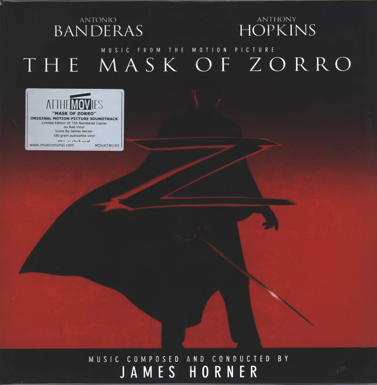 James Horner: The Mask Of Zorro (Music From The Motion Picture)
