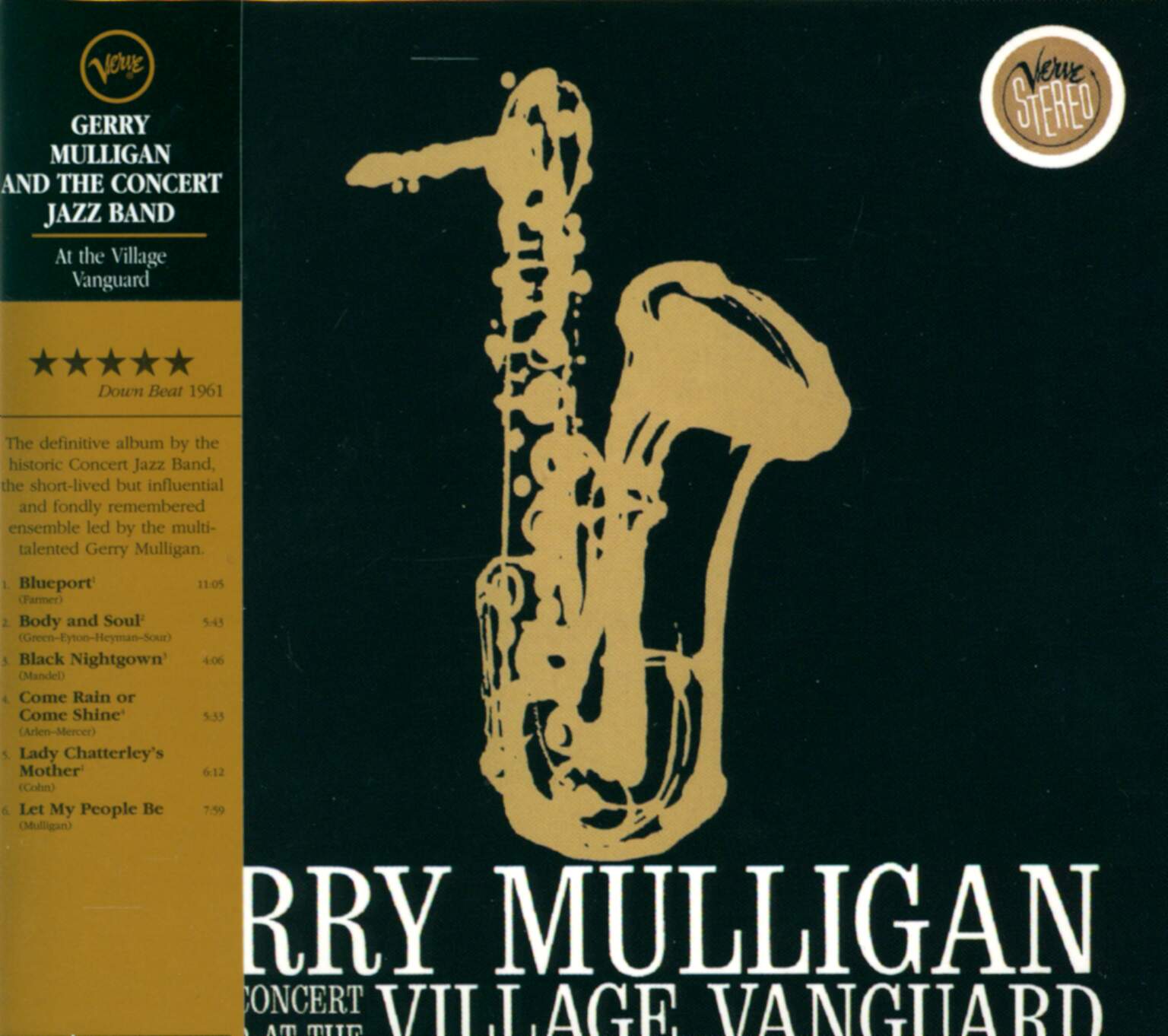 Gerry Mulligan & The Concert Jazz Band: At The Village Vanguard