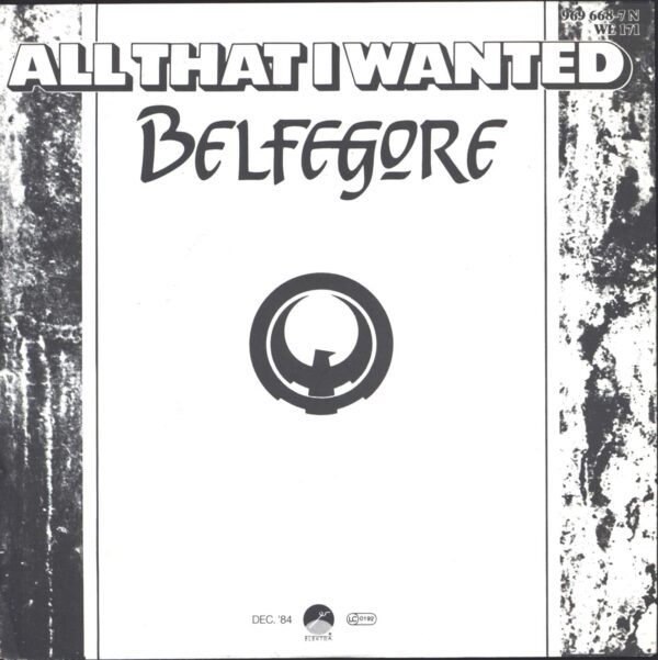 Belfegore: All That I Wanted