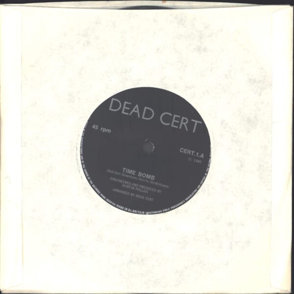 Dead Cert: Time Bomb
