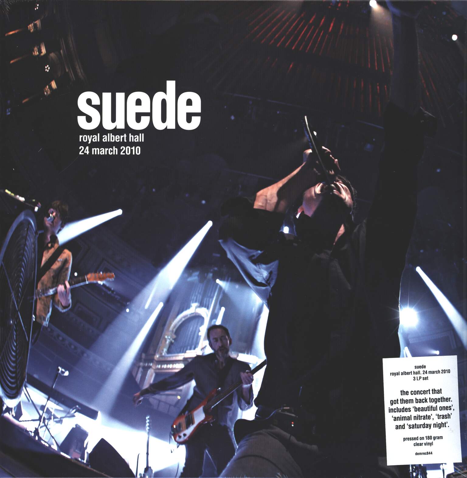 Suede: Royal Albert Hall. 24 March 2010