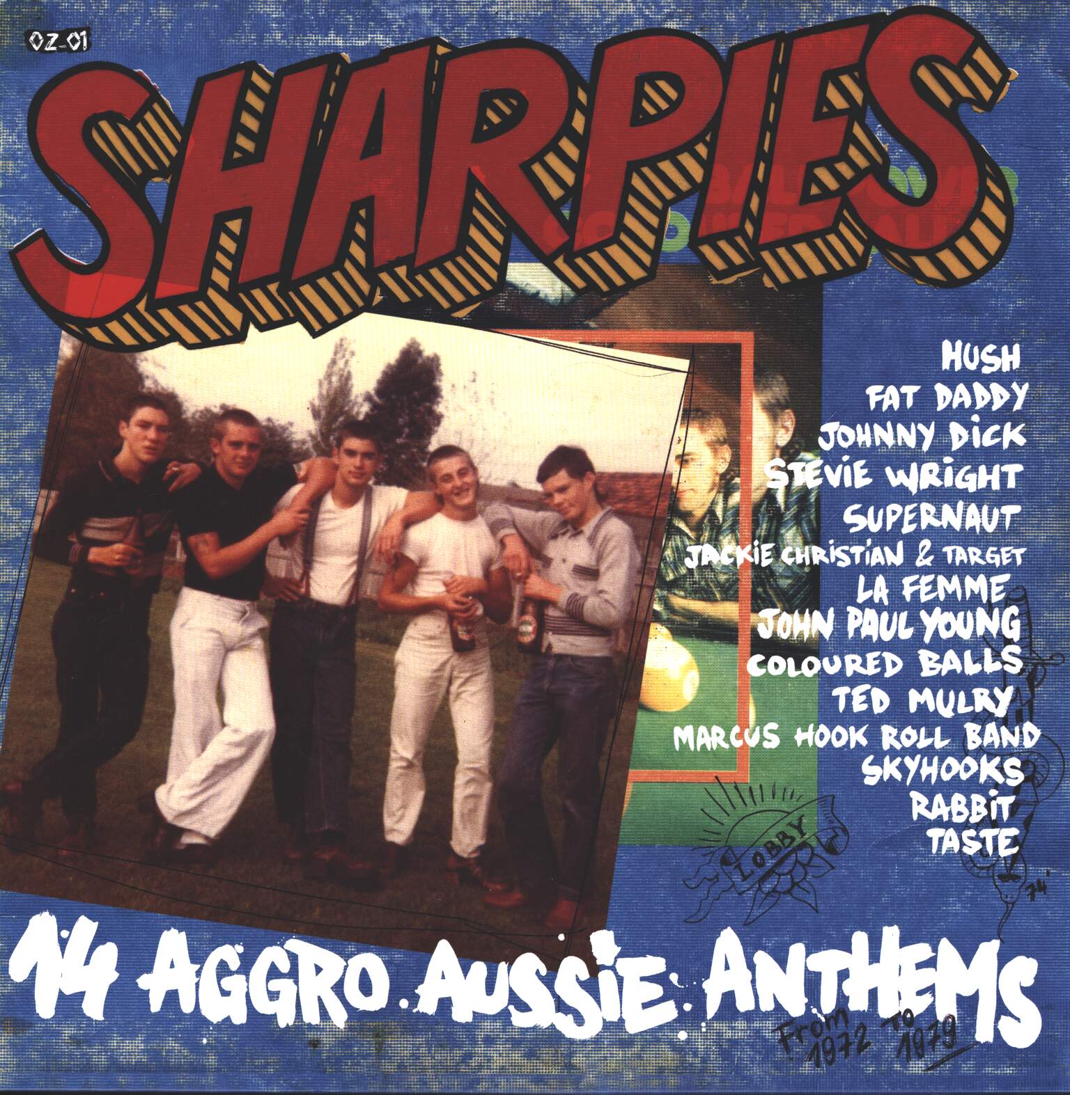 Various: Sharpies (14 Aggro Aussie Anthems From 1972 To 1979)