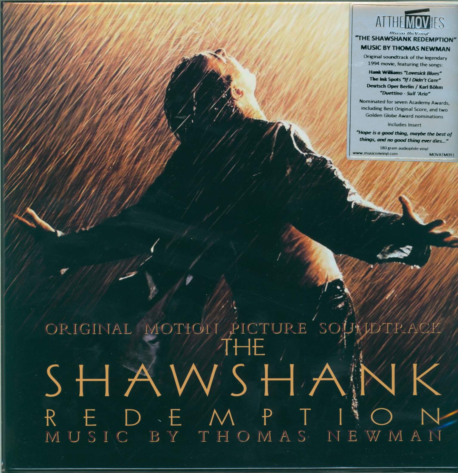 Thomas Newman: The Shawshank Redemption (Original Motion Picture Soundtrack)