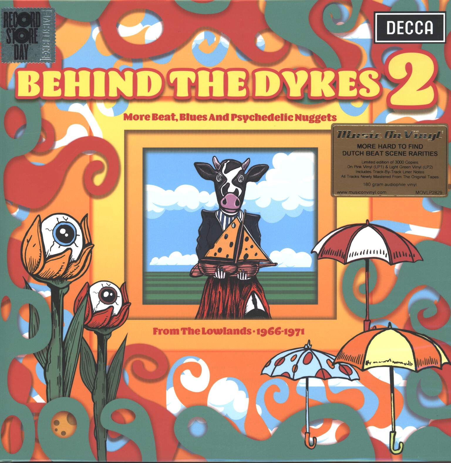 Various: Behind The Dykes 2 - More Beats, Blues And Psychedelic Nuggets From The Lowlands 1966-1971