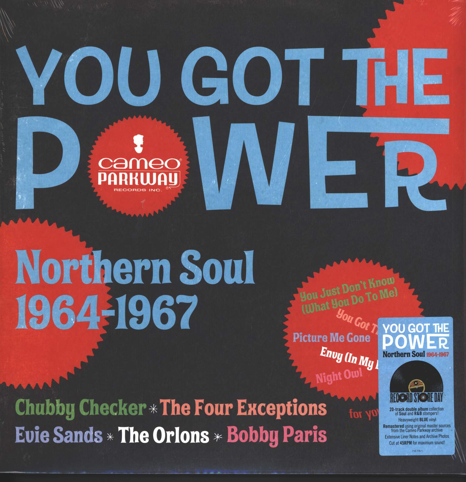 Various: You Got The Power - Cameo Parkway Northern Soul 1964 - 1967