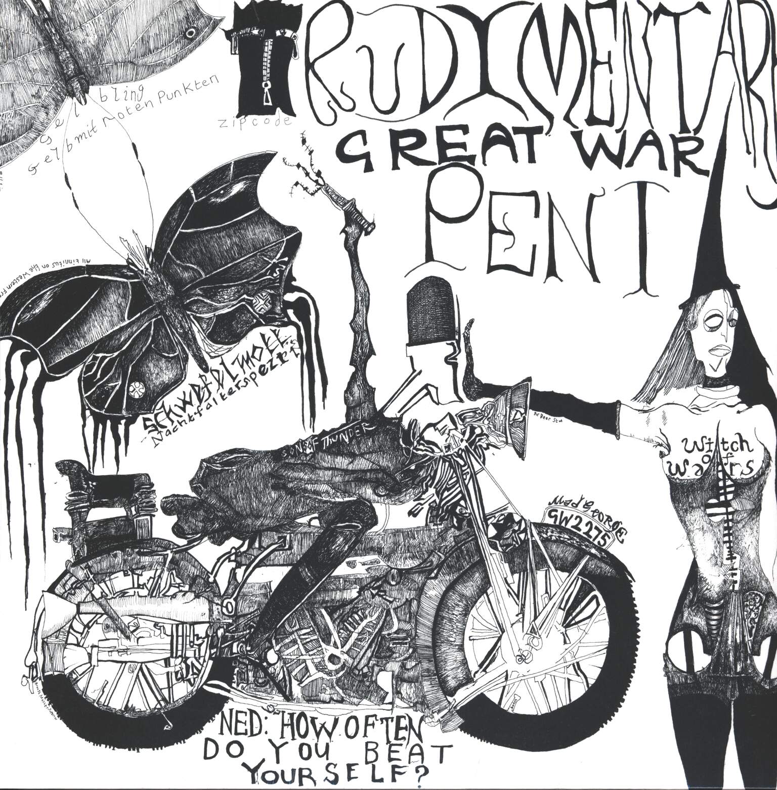 Rudimentary Peni: Great War