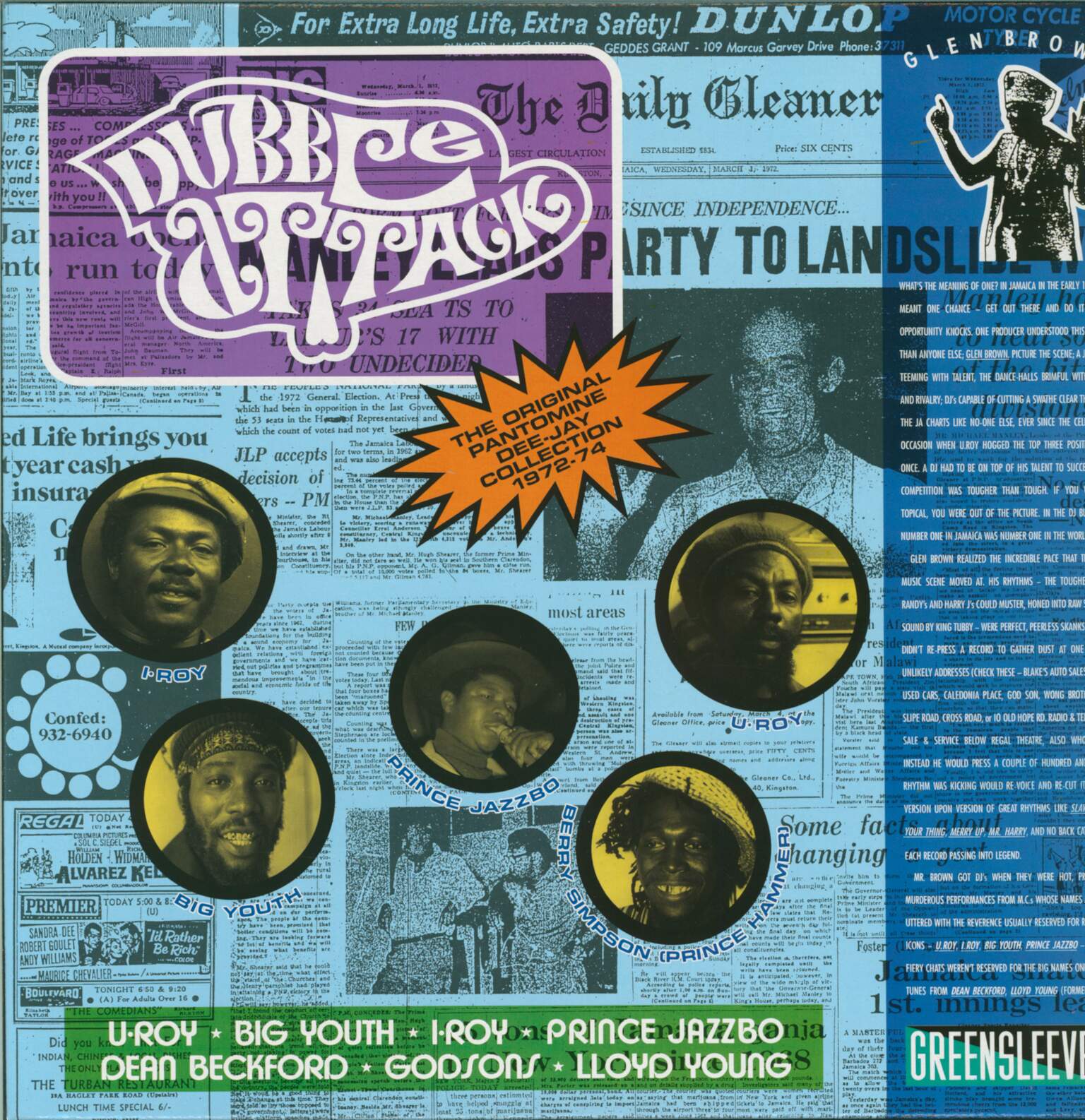 Glen Brown: Dubble Attack (The Original Pantomine Dee Jay Collection 1972-74)