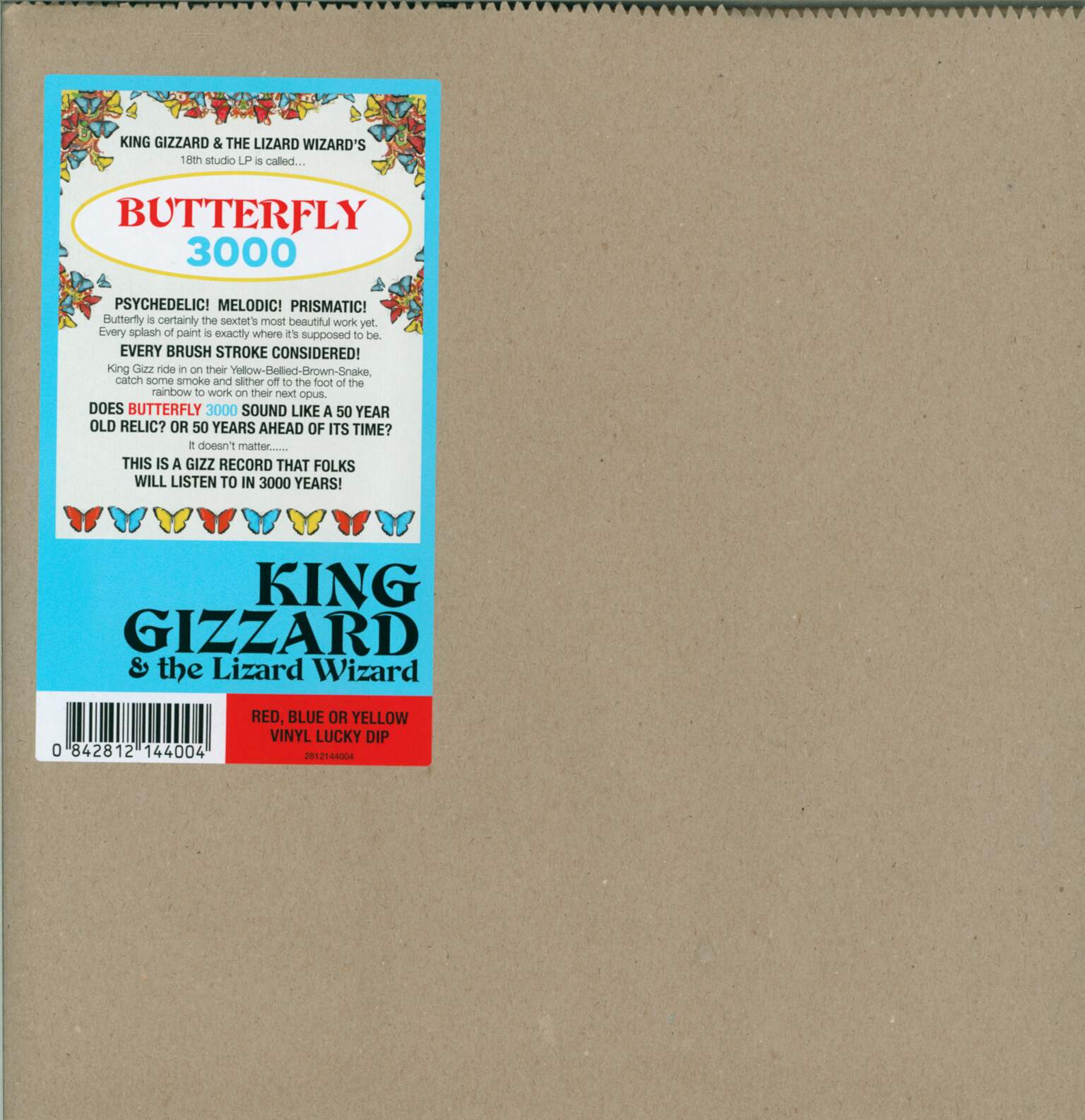 King Gizzard And The Lizard Wizard: Butterfly 3000