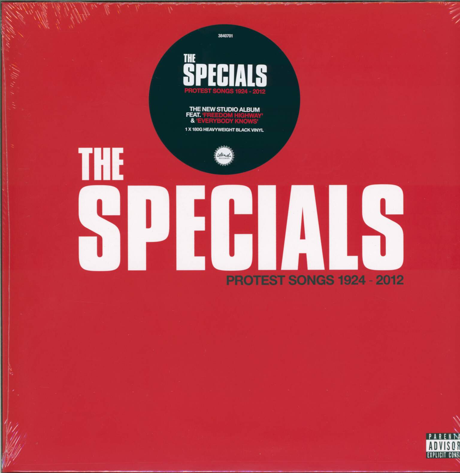 The Specials: Protest Songs 1924 - 2012