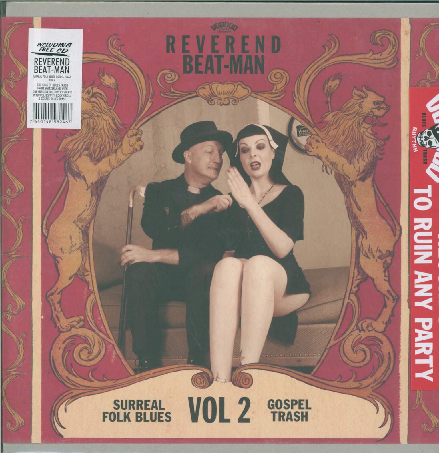 Reverend Beat-Man: Surreal Folk Blues Gospel Trash Vol 2